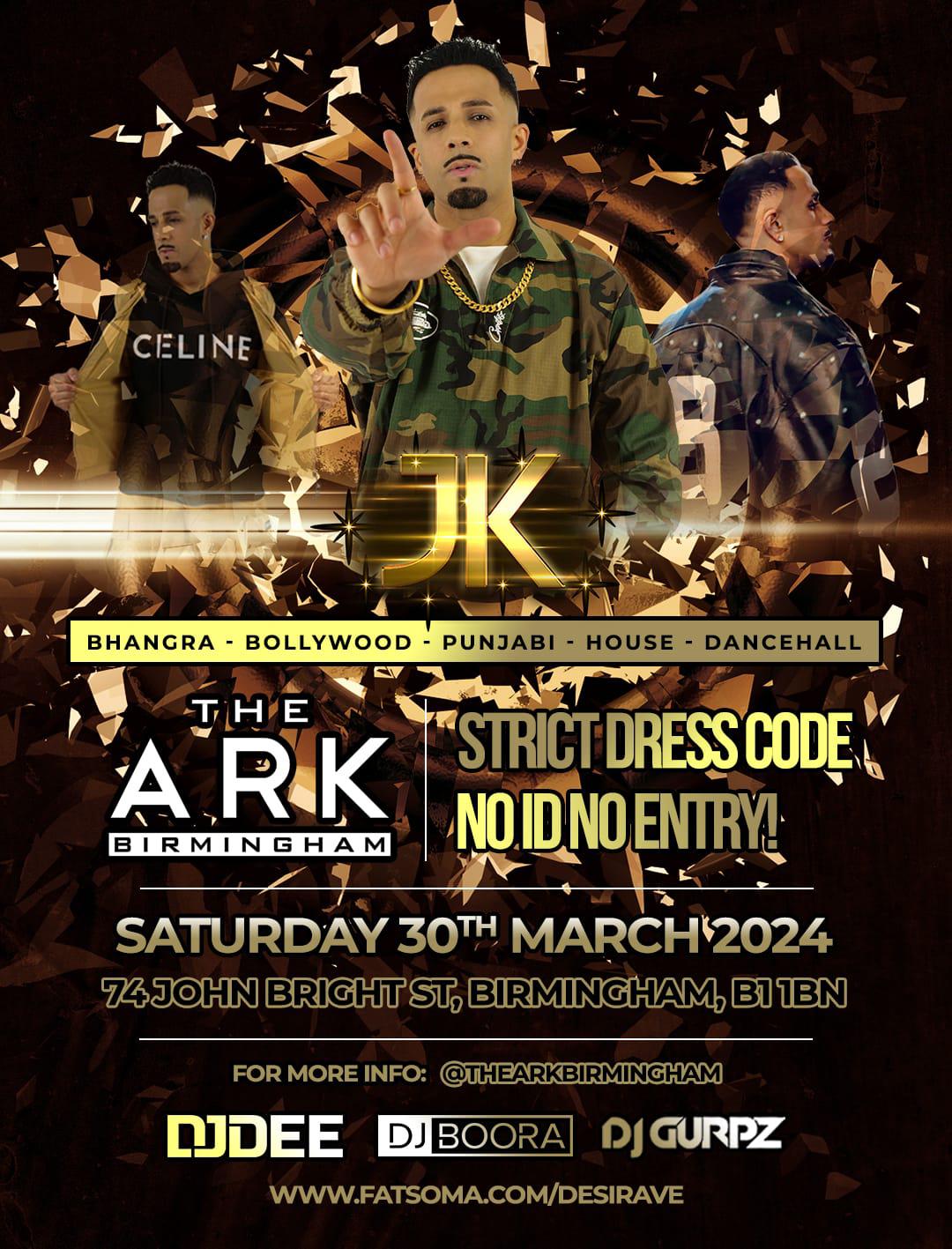 Vibe is Back at the Ark Birmingham ft JK (Gabru Punjab Da) Live at The ...