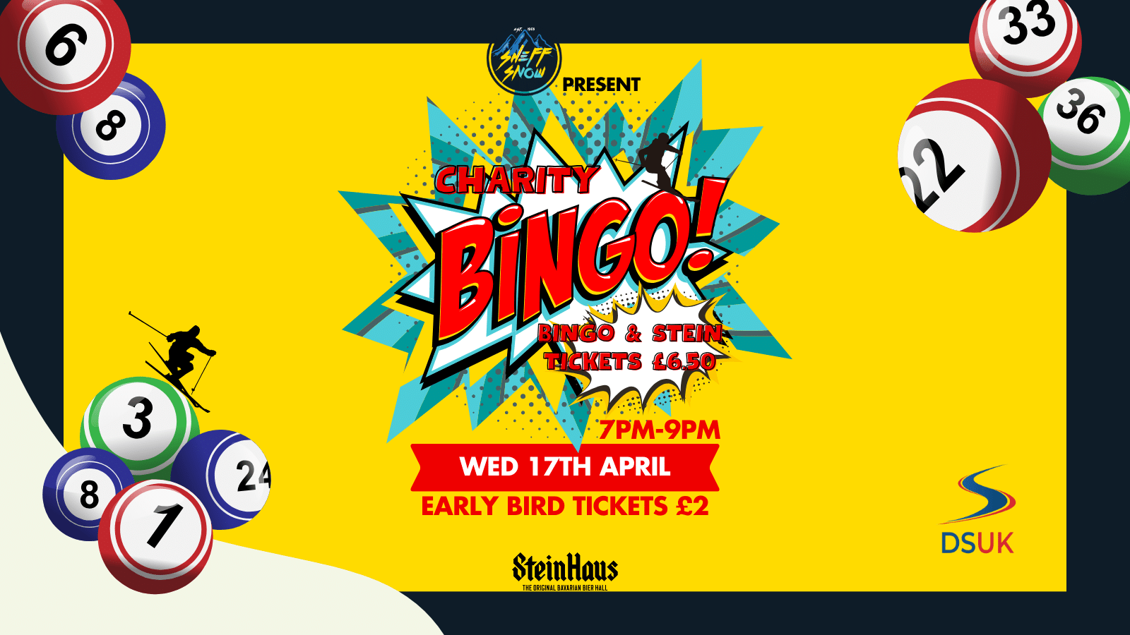 Snow Sports Charity Bingo