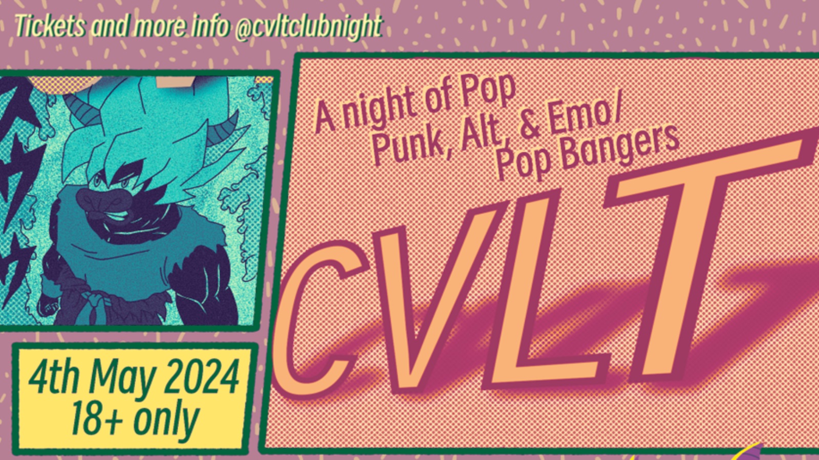 COMIC CVLT: Emo anthems, pop punk and pop at Arts Club, Liverpool on ...