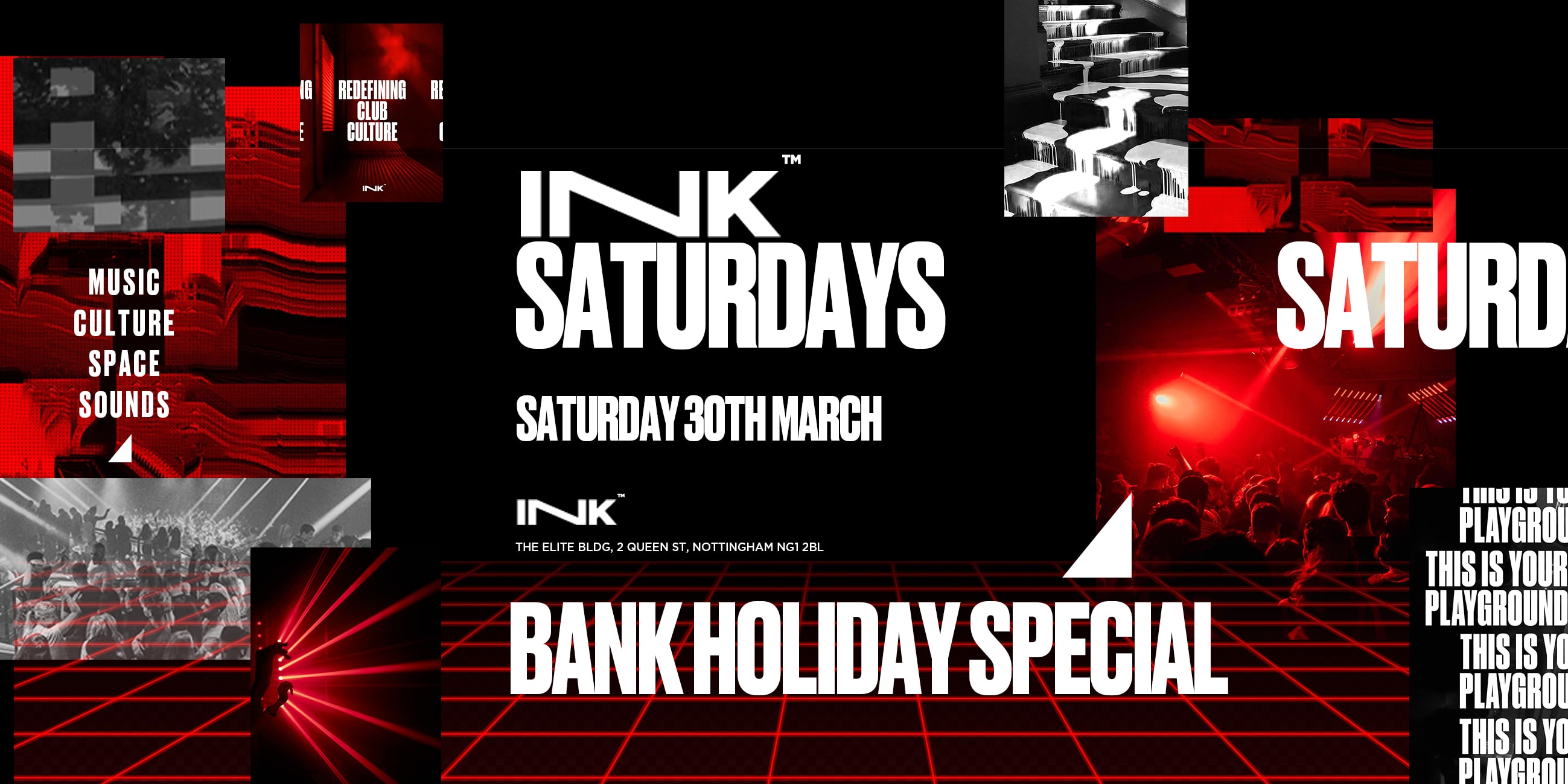 ClubInk – Ink Saturdays – BANK HOLIDAY SPECIAL