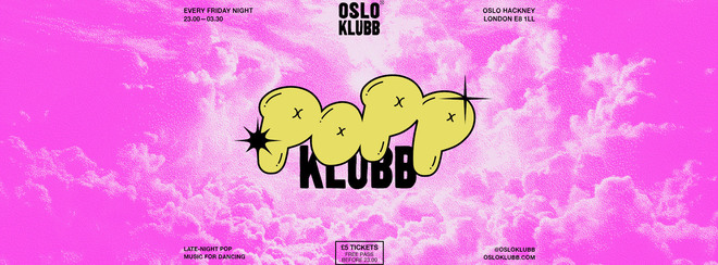 Popp Klubb — Late-night pop music for dancing