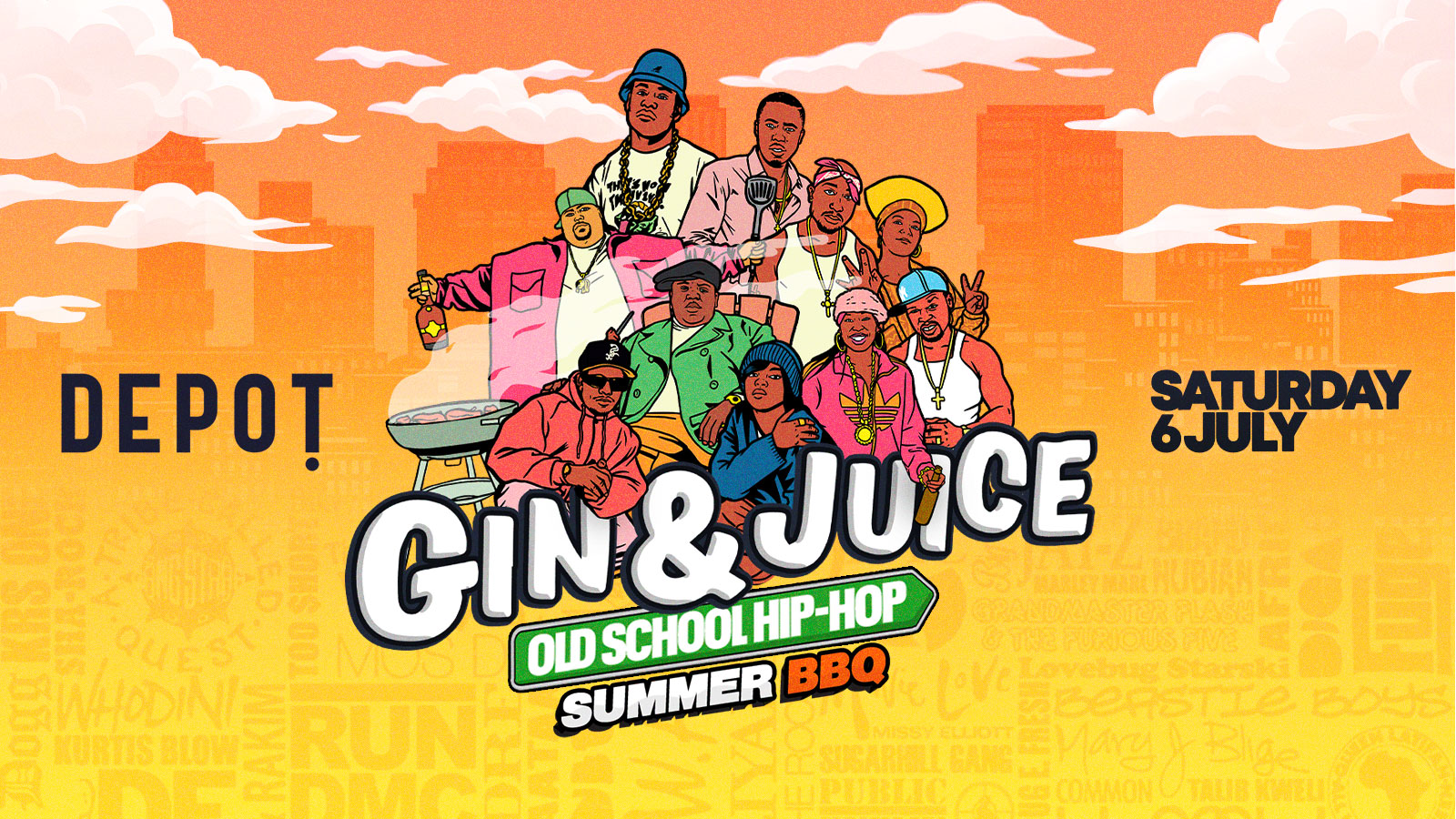 Old School Hip-Hop Summer BBQ – Cardiff 2024