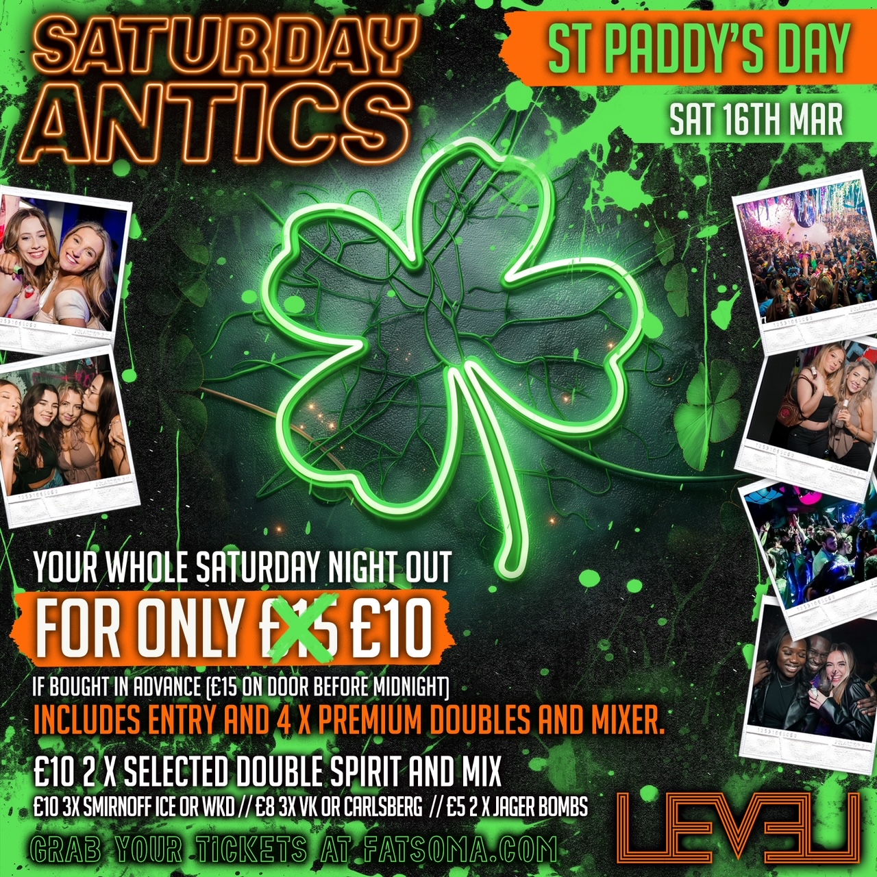 SATURDAY ANTICS – St Paddys Day Special