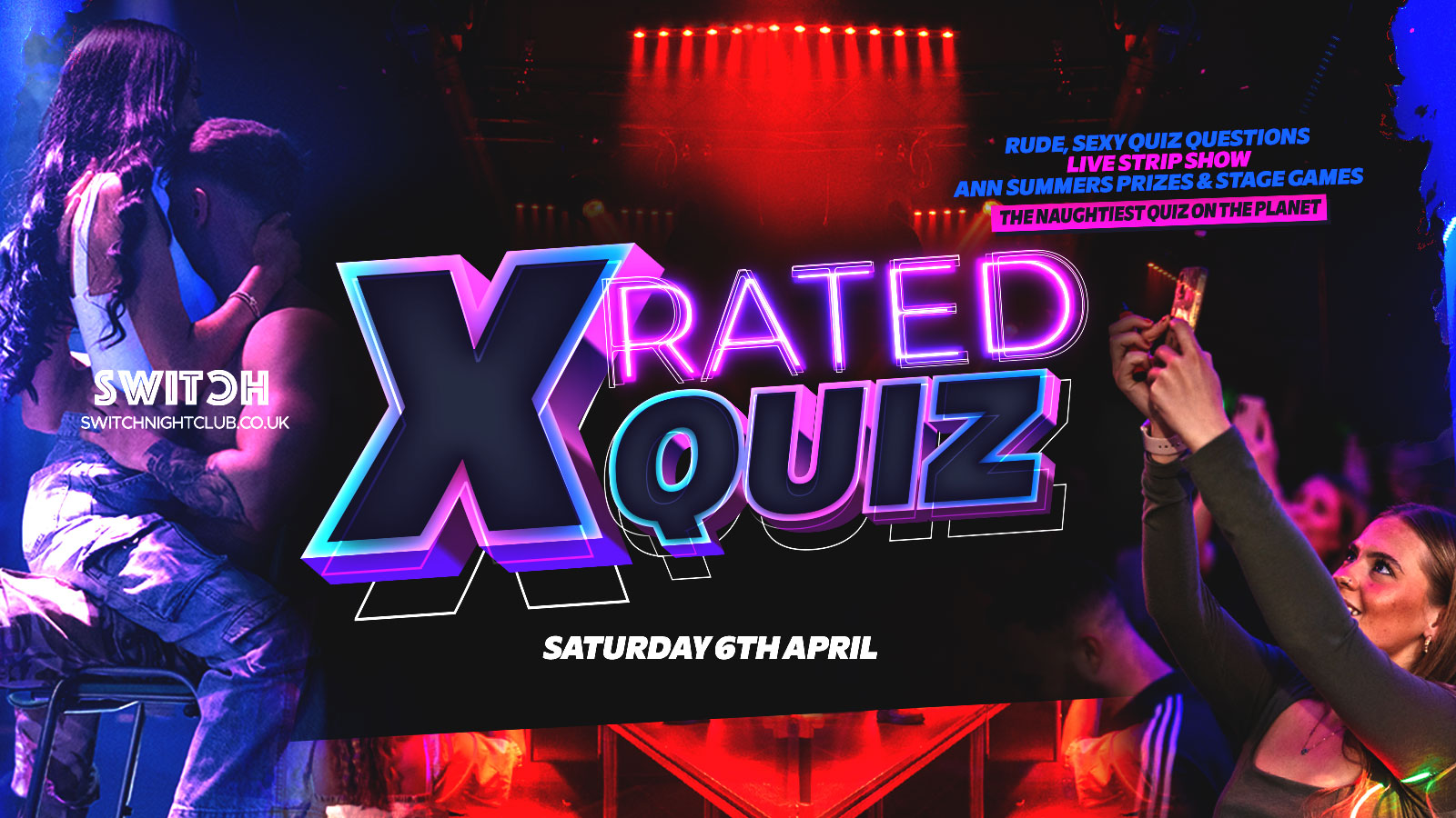 X Rated Quiz ft Live Strip Show