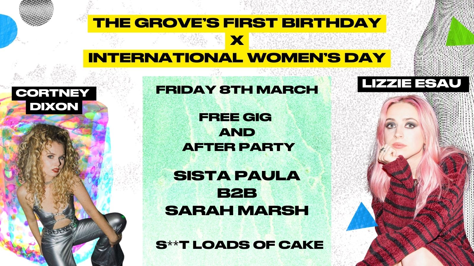 THE GROVE’S FIRST BIRTHDAY | FREE GIG AND AFTER PARTY