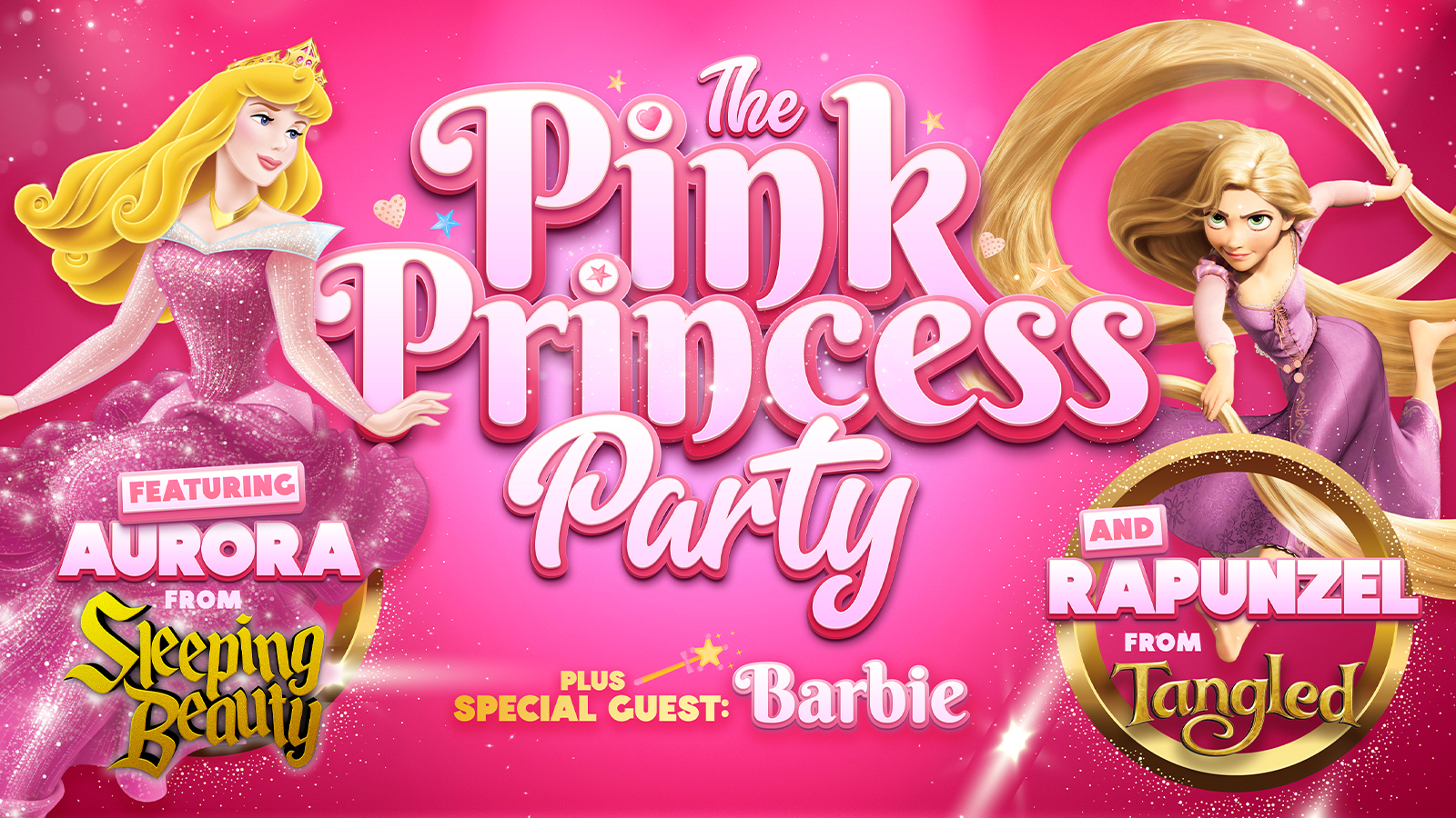 🚨 SOLD OUT! 👑 💗 The Pink Princess Party at 2.15pm  💗👑