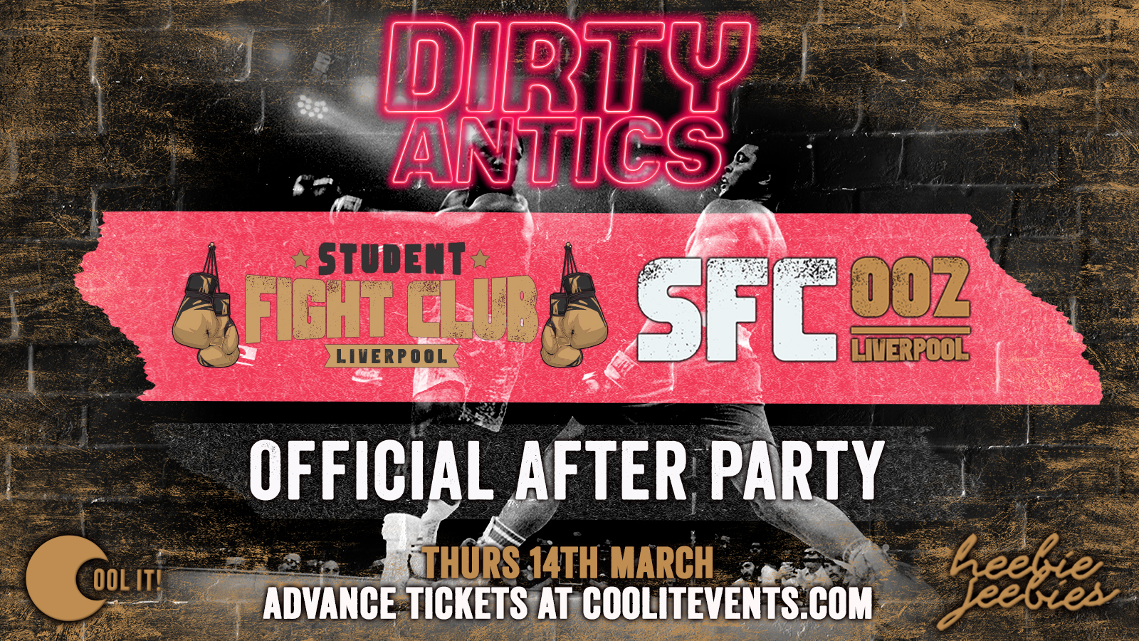 Dirty Antics Thursdays – £2 DOUBLE VODKA & MIX. SFC002 Official After Party
