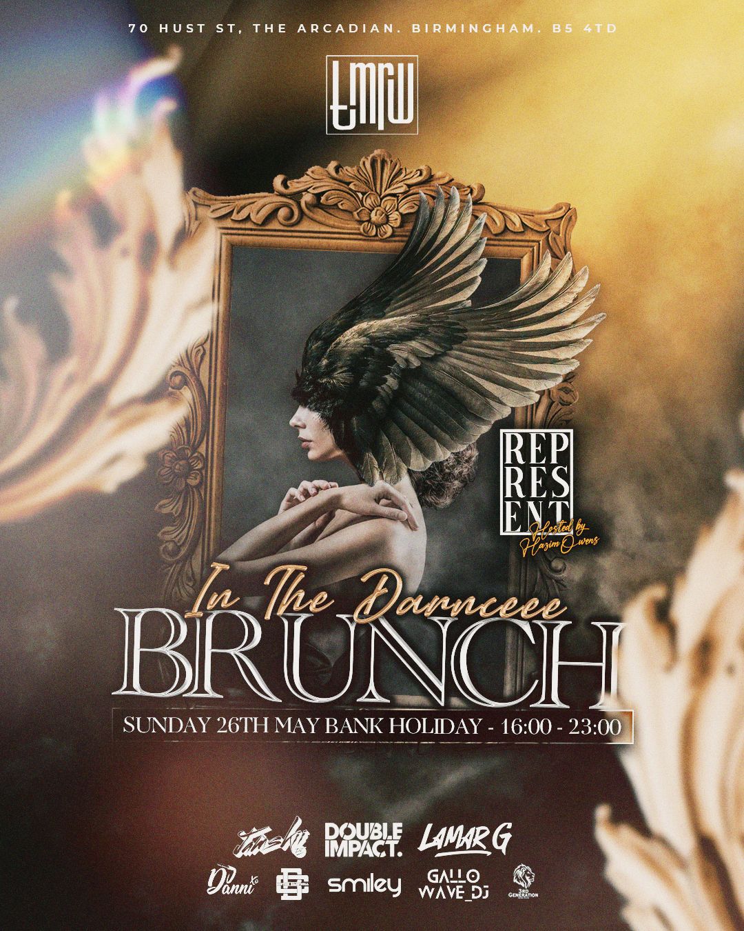 In the Darnceeee Brunch at TMRW Bar, Birmingham on 26th May | Fatsoma