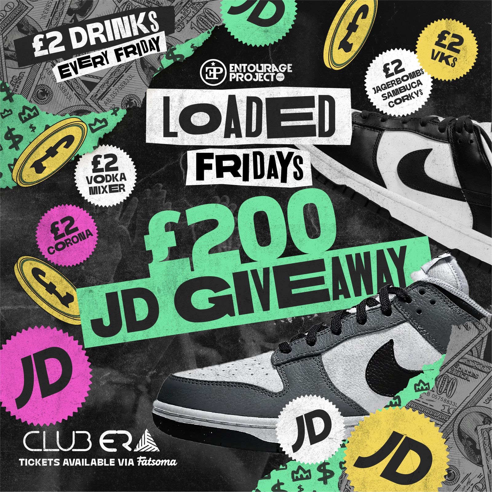 LOADED FRIDAYS – £200 JD GIVEAWAY🚀