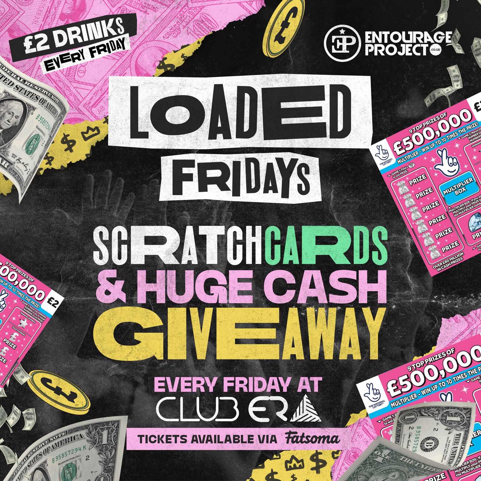 LOADED FRIDAYS – SCRATCHCARDS + CASH GIVEAWAY 🤑