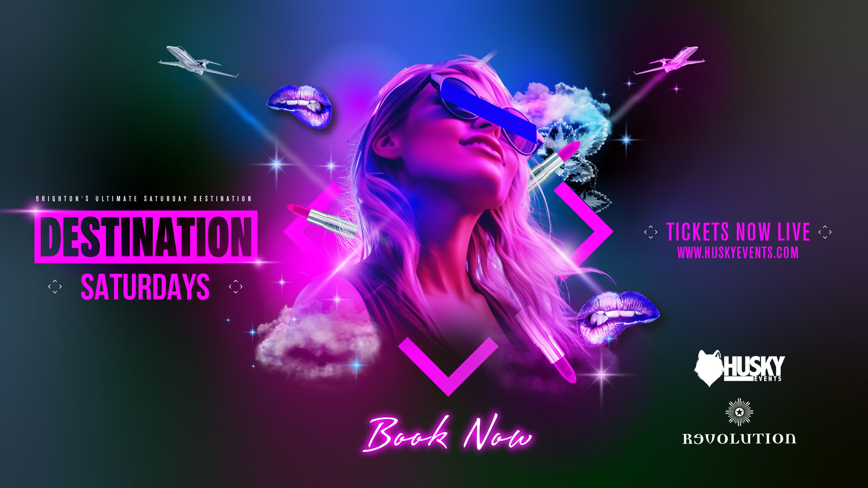 Destination Saturdays x Revolution Brighton ➤ Mid Month Madness ➤ 20.04.24