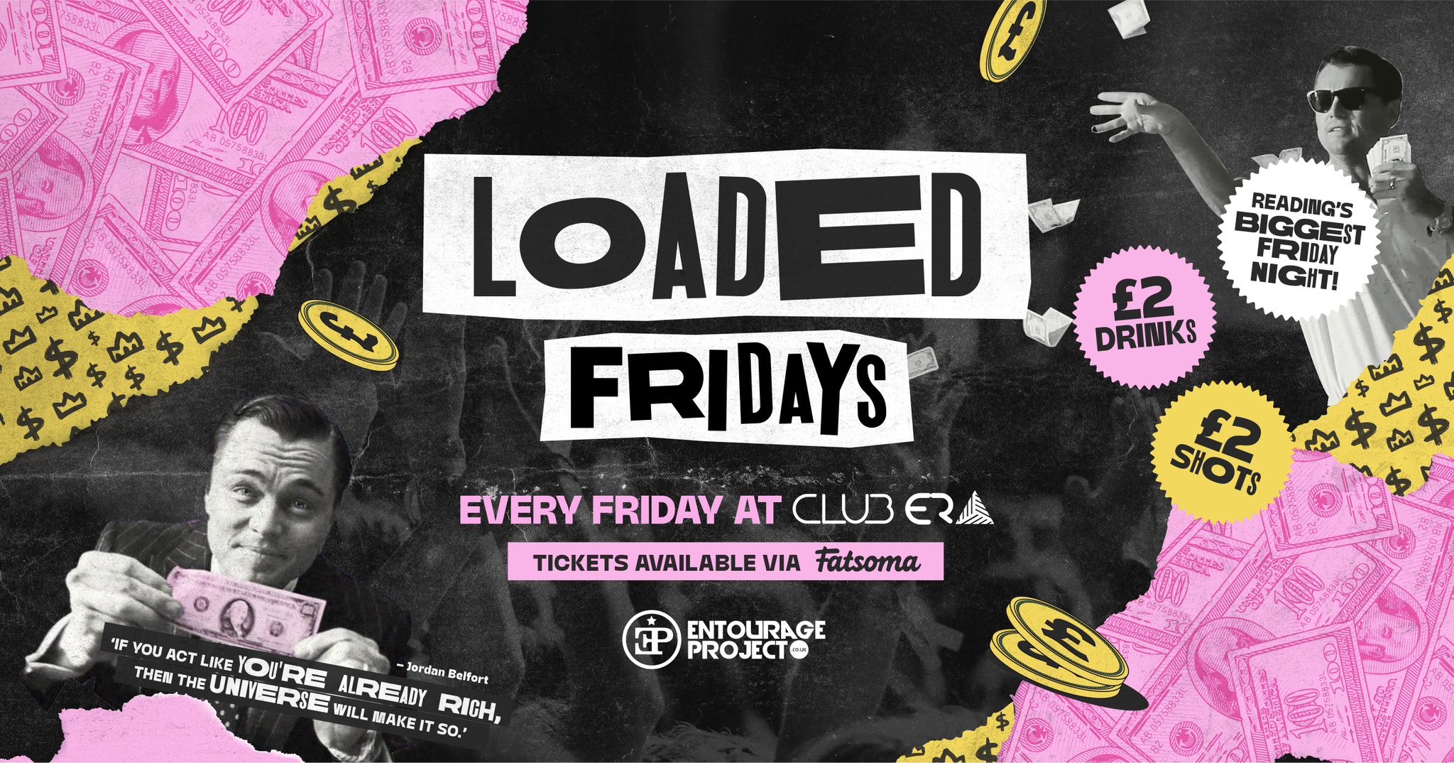 LOADED FRIDAYS X CAL THE DRAGON VIP PACKAGES