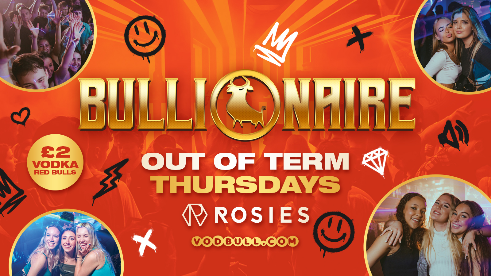 🧡 Bullionaire™️☀️ Summer Sessions!☀️[FINAL TIX] Thursdays at Rosies by Vodbull ⭐️27/06