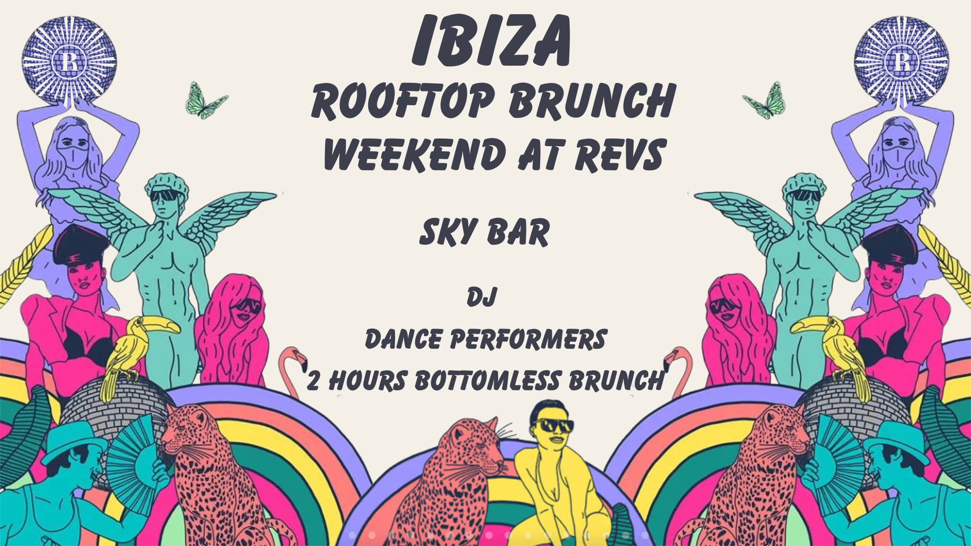 Ibiza Rooftop Brunch Weekend at Revs at Revolution Southampton ...