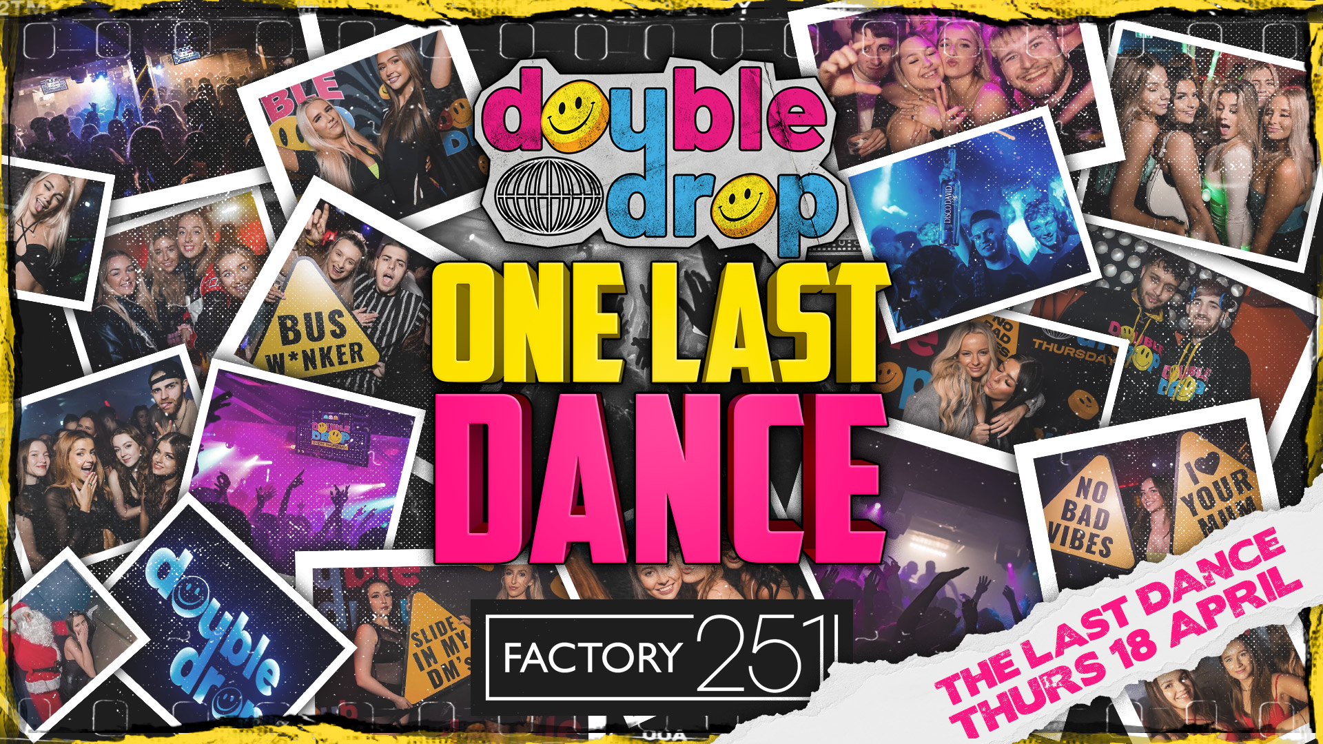 DOUBLE DROP 'ONE LAST DANCE' FACTORY ⚠️ CLOSING PARTY !! TICKETS ...