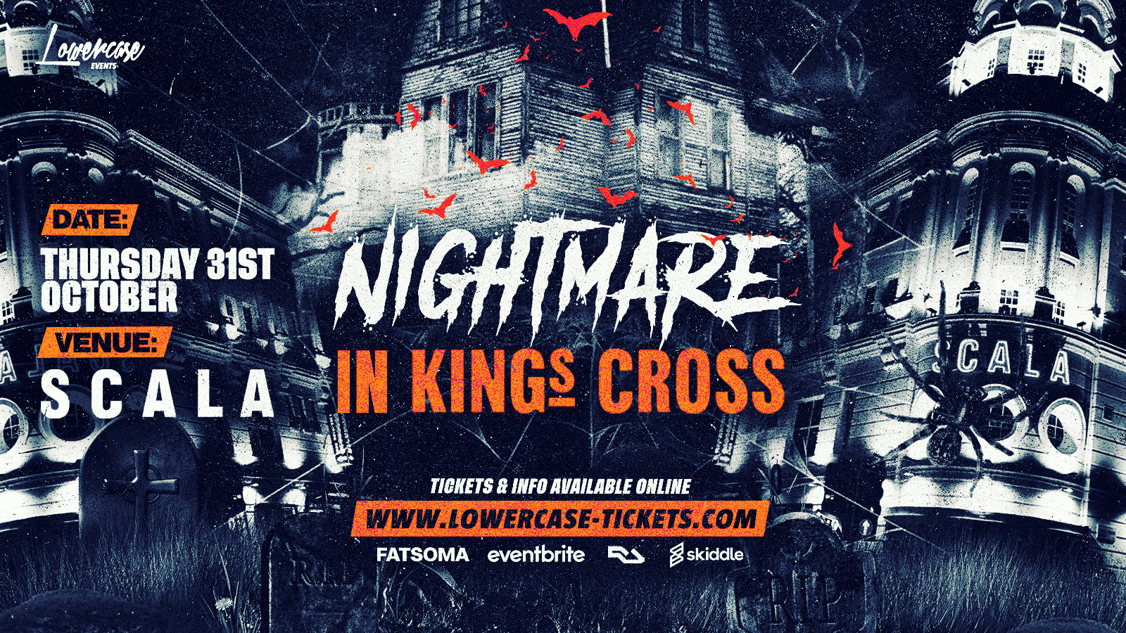 HALLOWEEN NIGHTMARE IN KINGS CROSS @ SCALA! – HALLOWEEN 2024 🎉