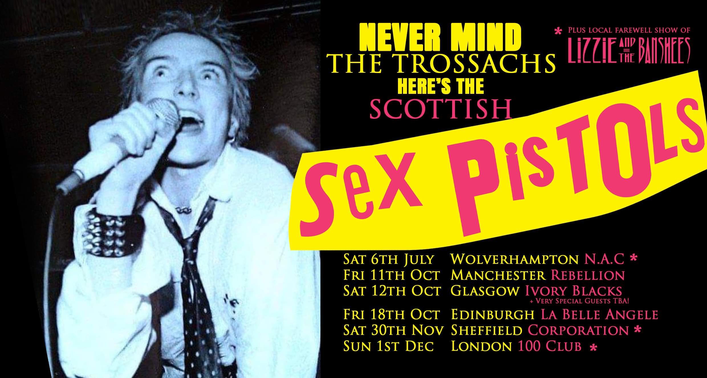 THE SCOTTISH SEX PISTOLS at La Belle Angele, Edinburgh on 18th Oct | Fatsoma