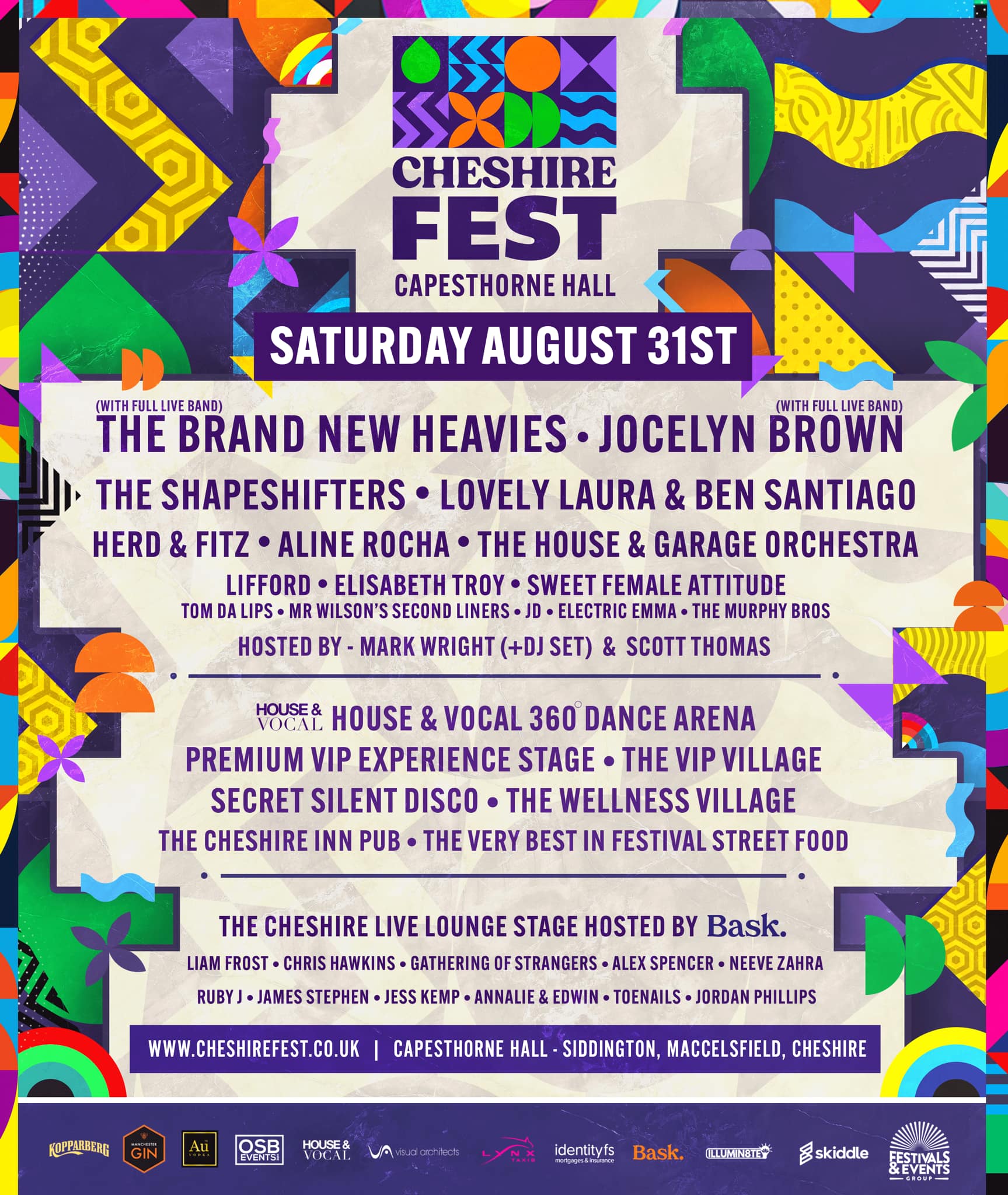 £30 Xclusive Tickets For Cheshire Fest at Capesthorne Hall, Siddington ...