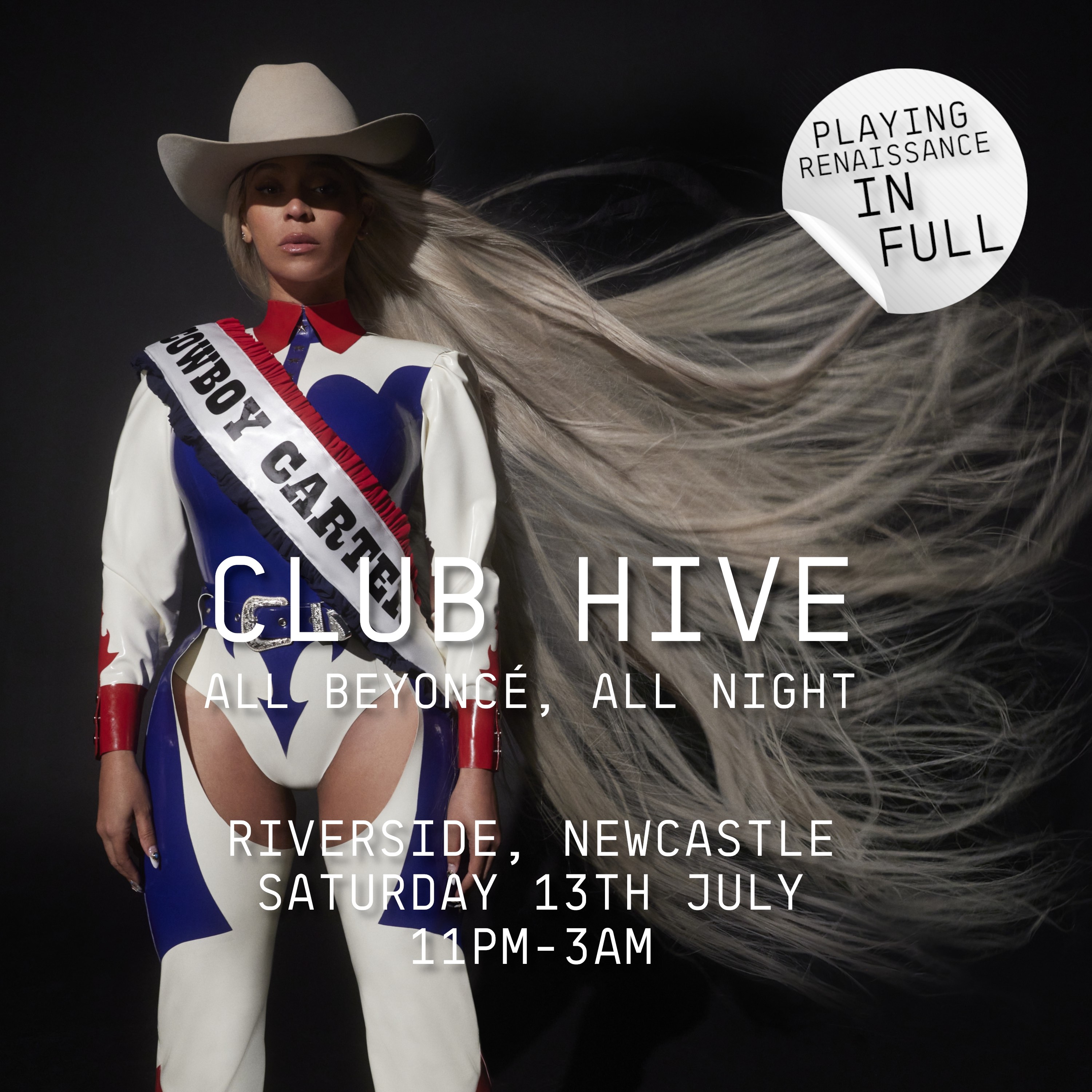 Club Hive: All Beyoncé, All Night *VENUE CHANGE – THIS EVENT IS NOW TAKING PLACE AT THINK TANK*