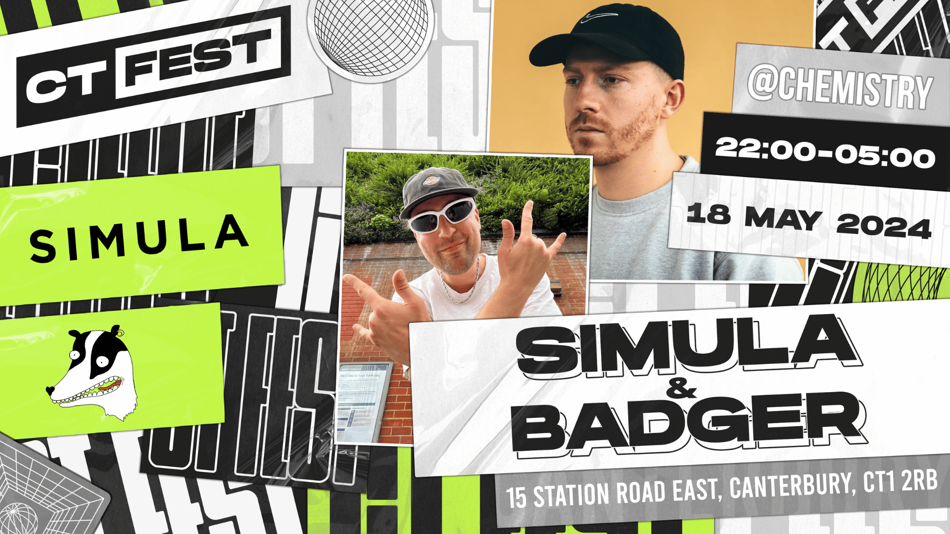 CT Fest ∙ SIMULA & BADGER *90% TICKETS SOLD*