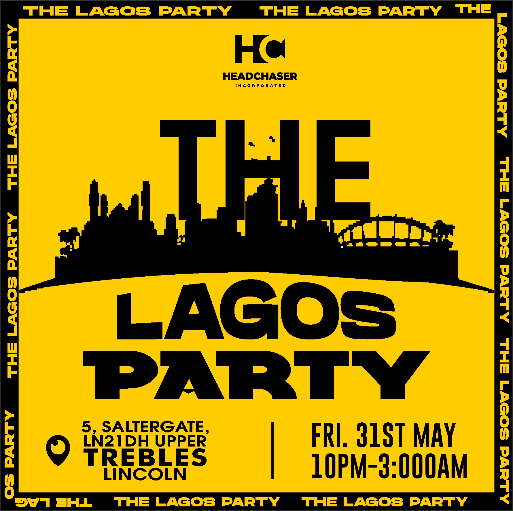 THE LAGOS PARTY at Trebles, Lincoln on 31st May | Fatsoma