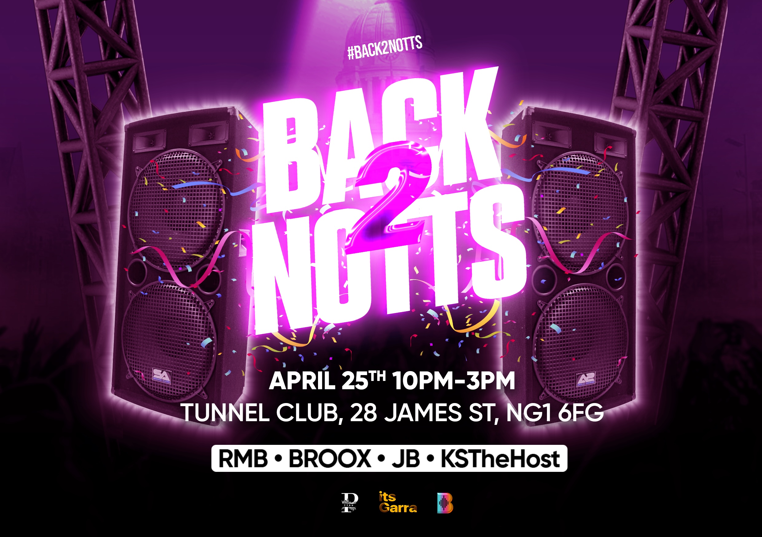 BACK2NOTTS 2024 Nottingham's Biggest Party! B2N2024 at Tunnel Club