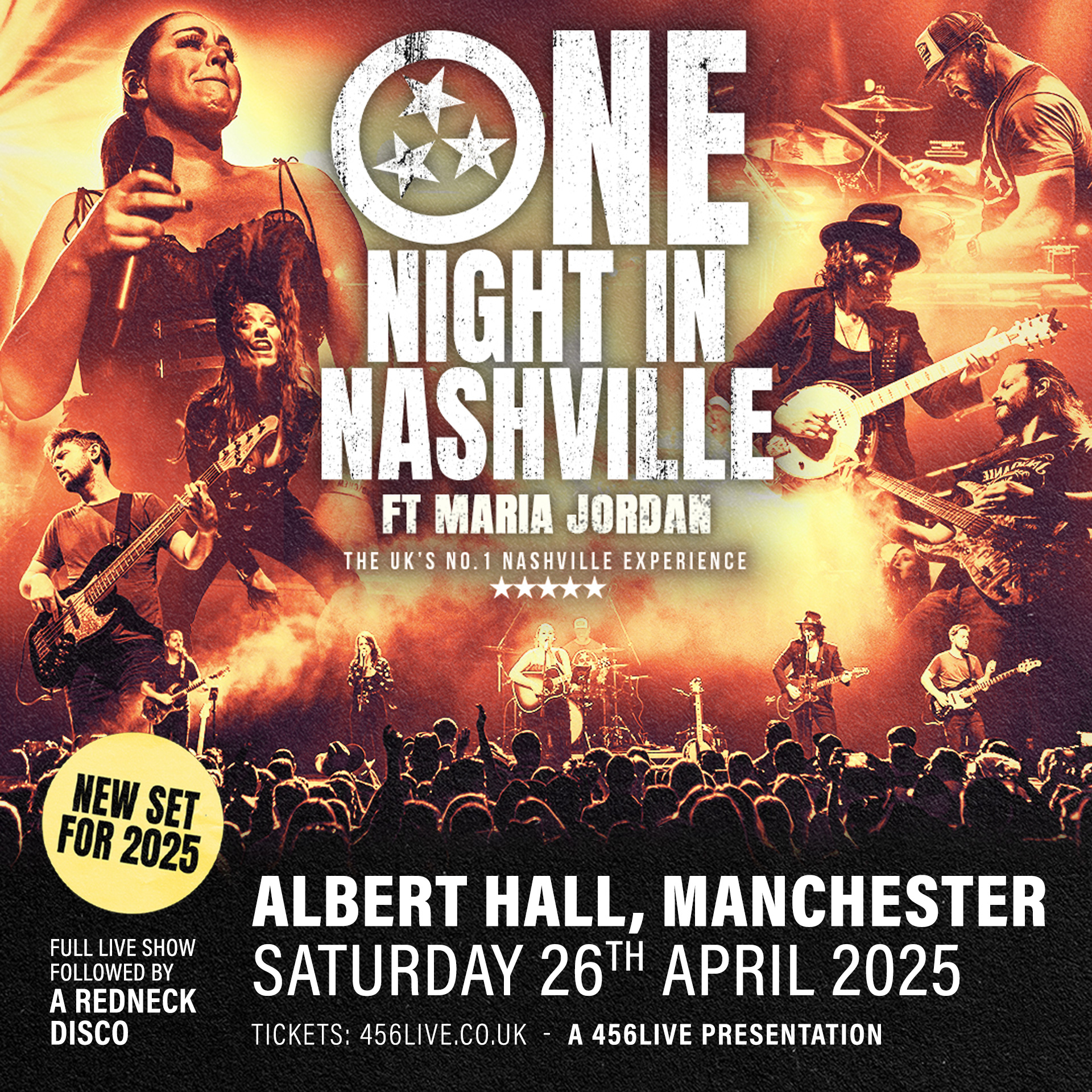 One Night In Nashville Manchester at Albert Hall, Manchester on 26th