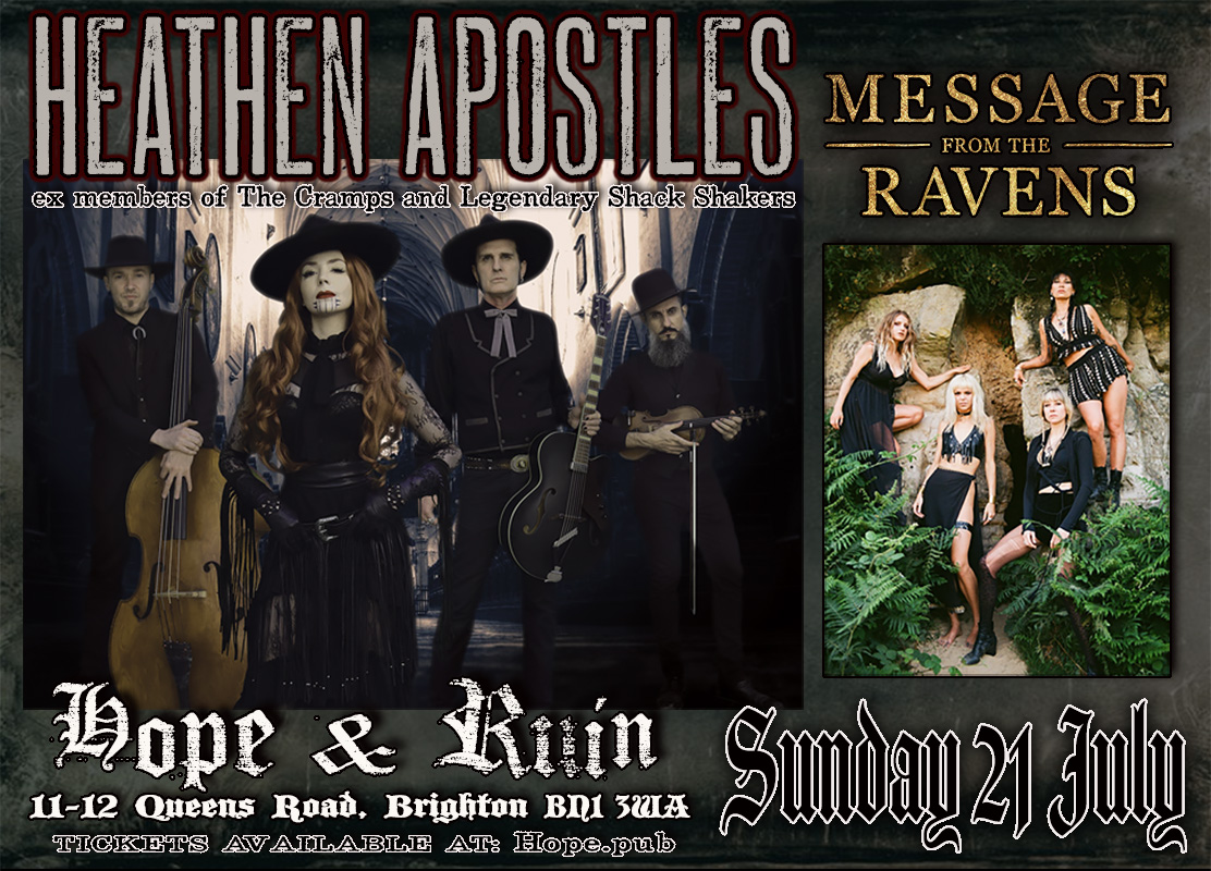 Heathen Apostles + Message from the Ravens