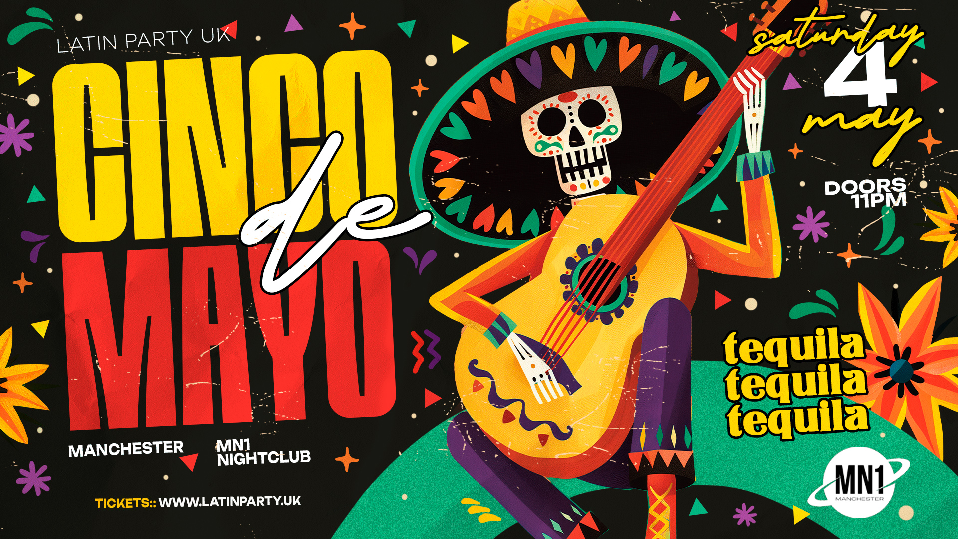 Latin Party Manchester – CINCO DE MAYO | Sat 4th May