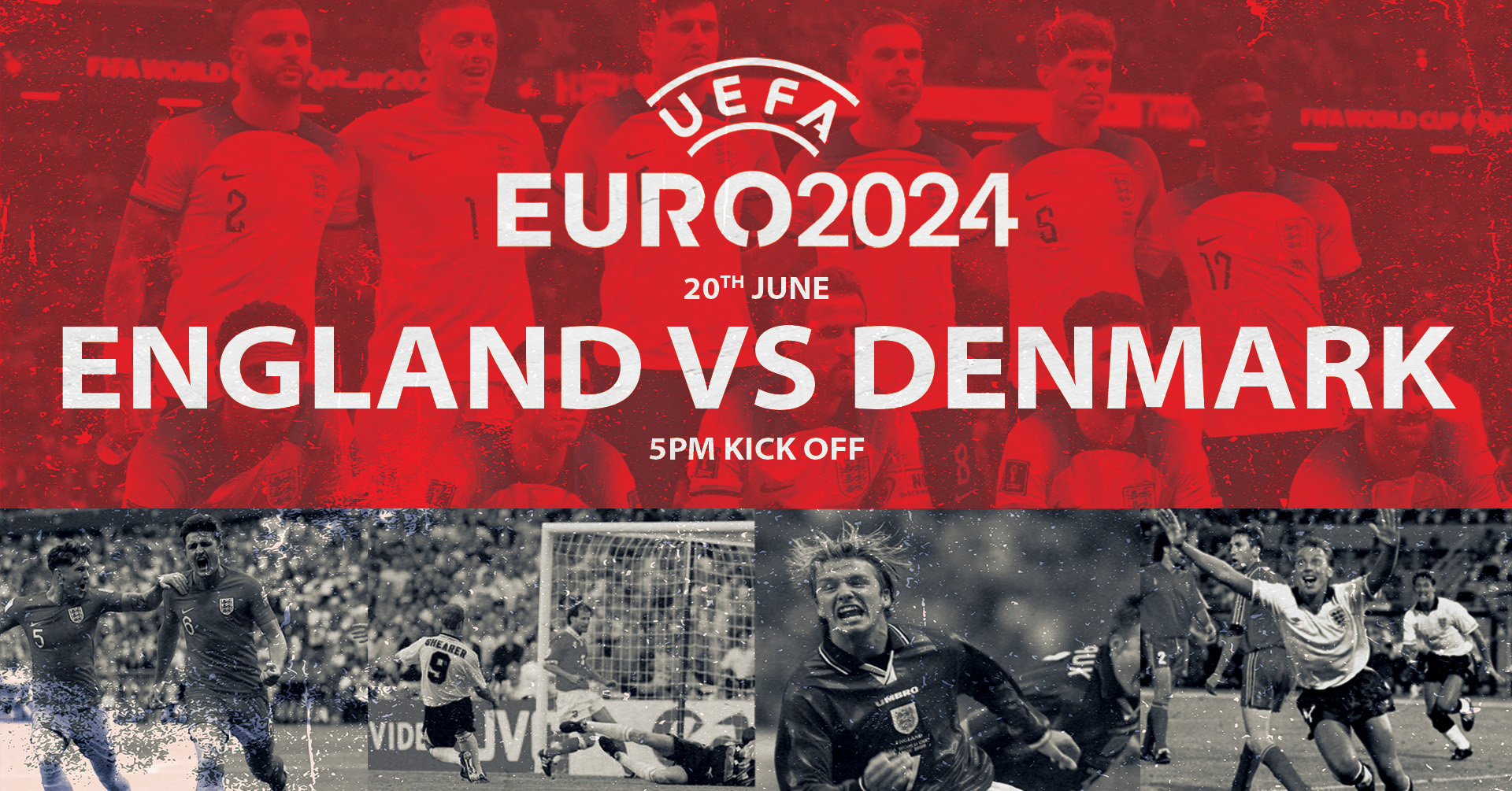 ENGLAND VS DENMARK | EURO 2024 FAN ZONE | 5PM KO | TICKETS ON SALE NOW