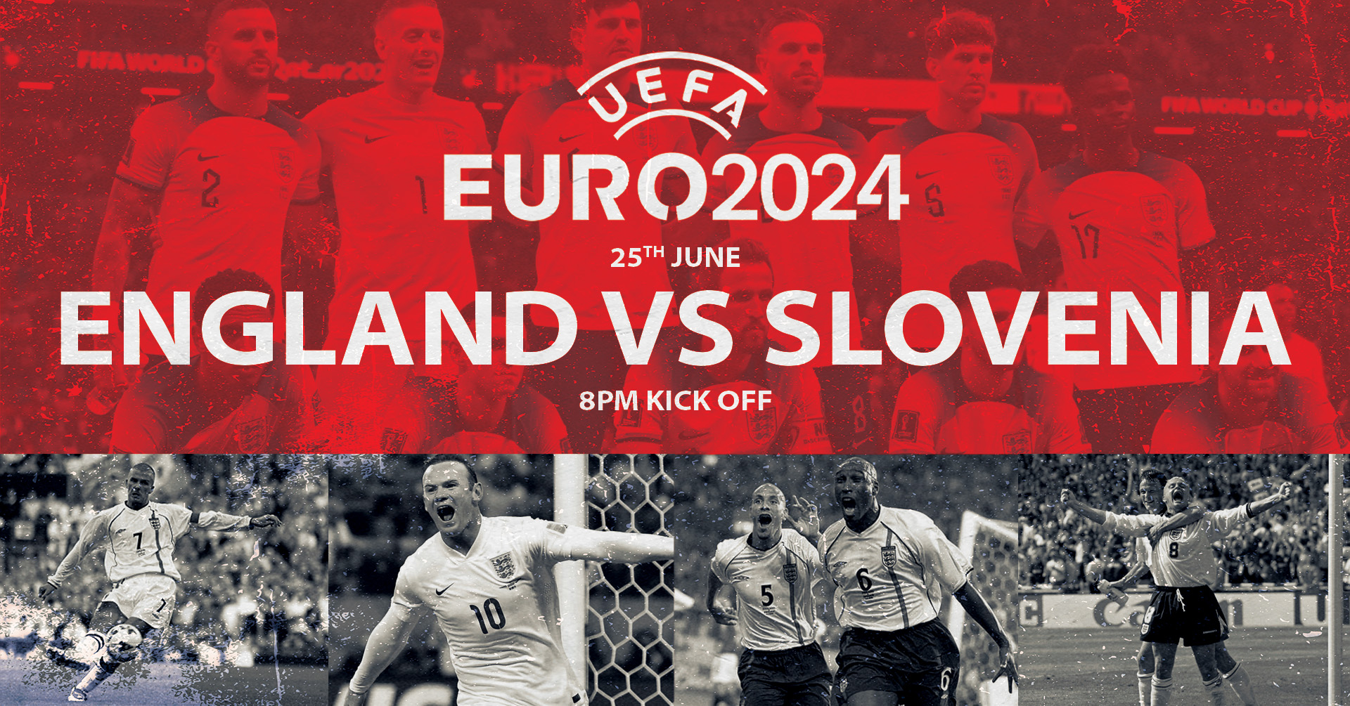 ENGLAND VS SLOVENIA | EURO 2024 FAN ZONE | 8PM KO | TICKETS ON SALE NOW