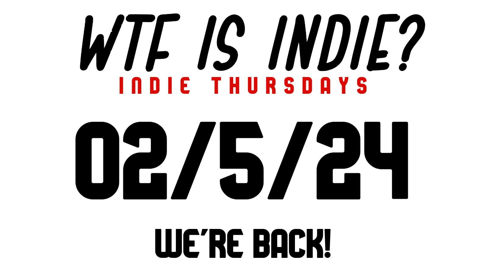 Indie Thursdays! 2/5/24 at Clowns Wine Bar and Jesters Nightclub ...