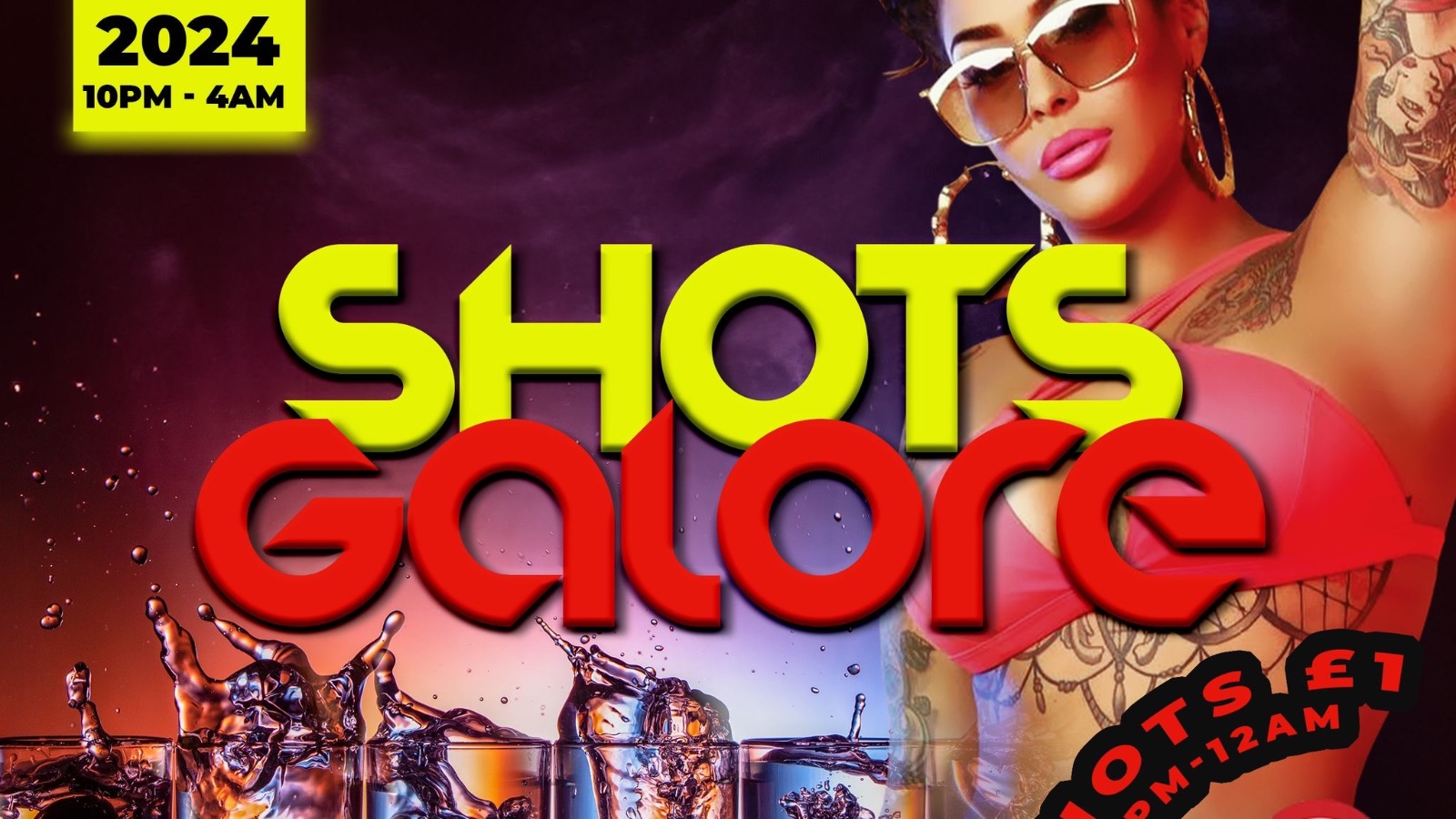 SHOTS GALORE – £1 SHOTS FOR THE NIGHT😱🔥THIS FRIDAY