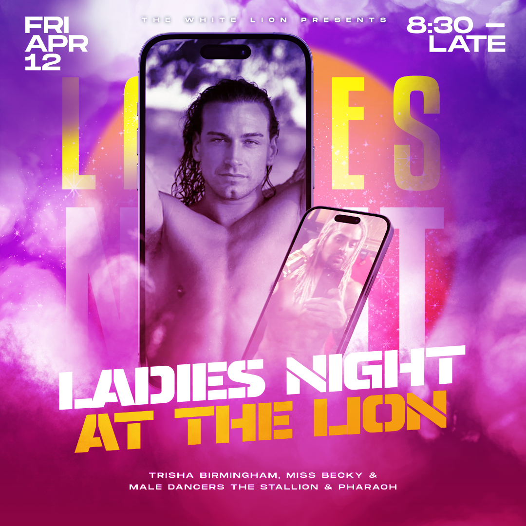 Ladies Night at The White Lion at The White Lion, Tamworth on 12th Apr ...