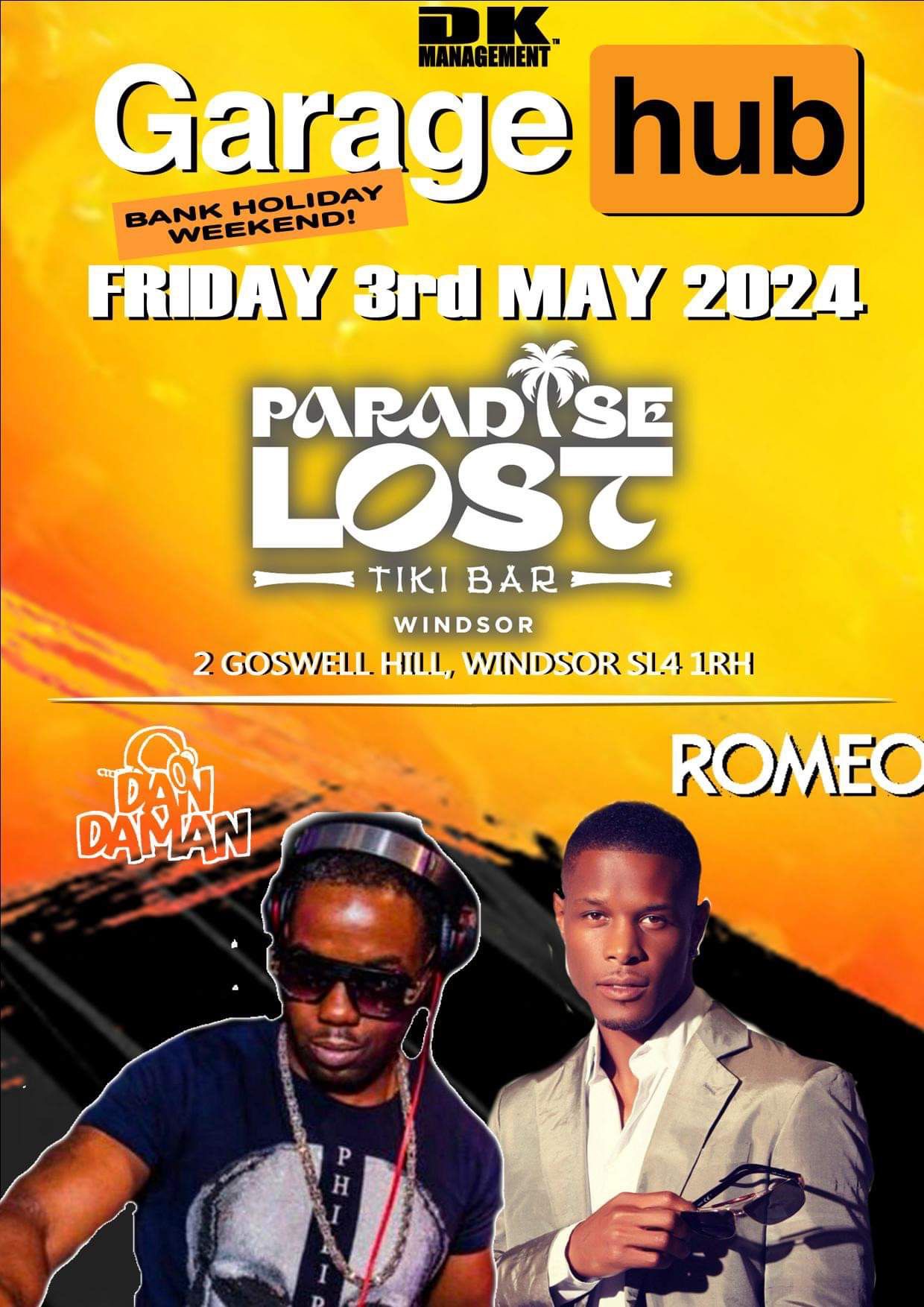 Garage Hub with the So Solid Crews MC Romeo + More! at Paradise lost ...