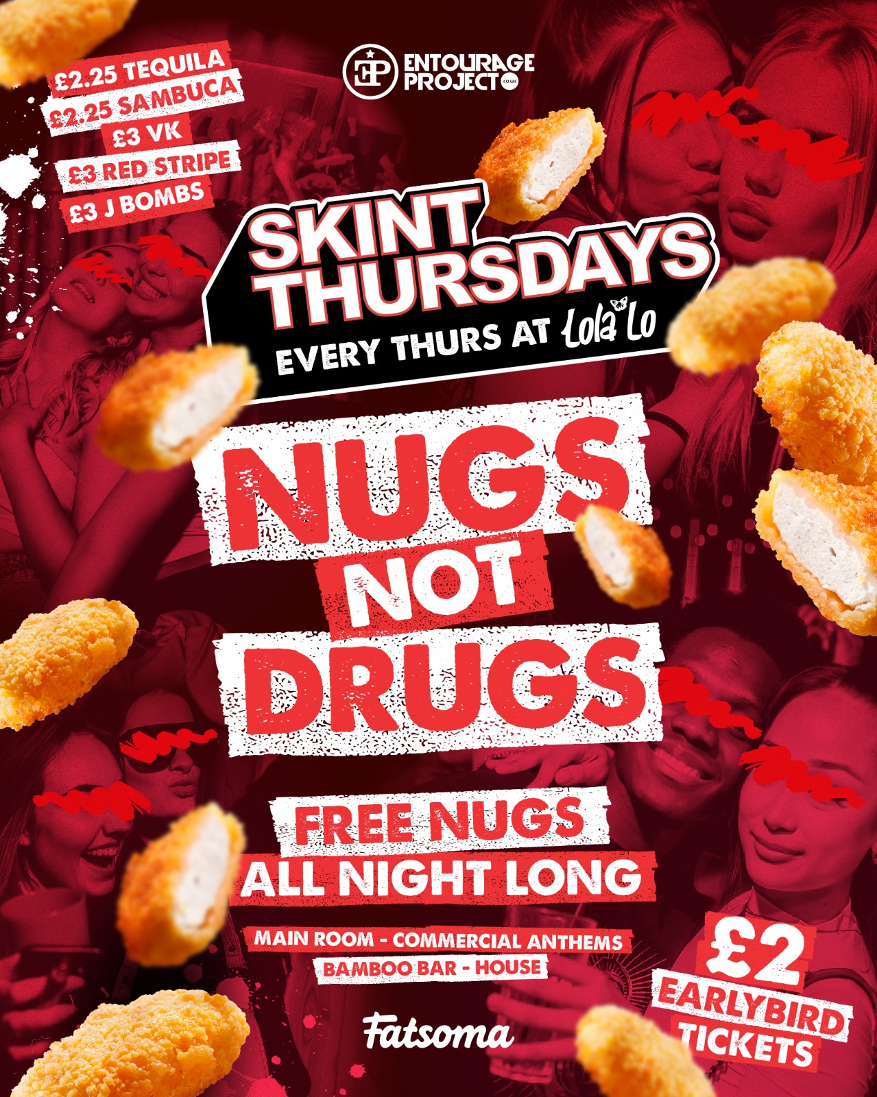 Skint Thursday @ Lola Lo – NUGS not DRUGS 🍗