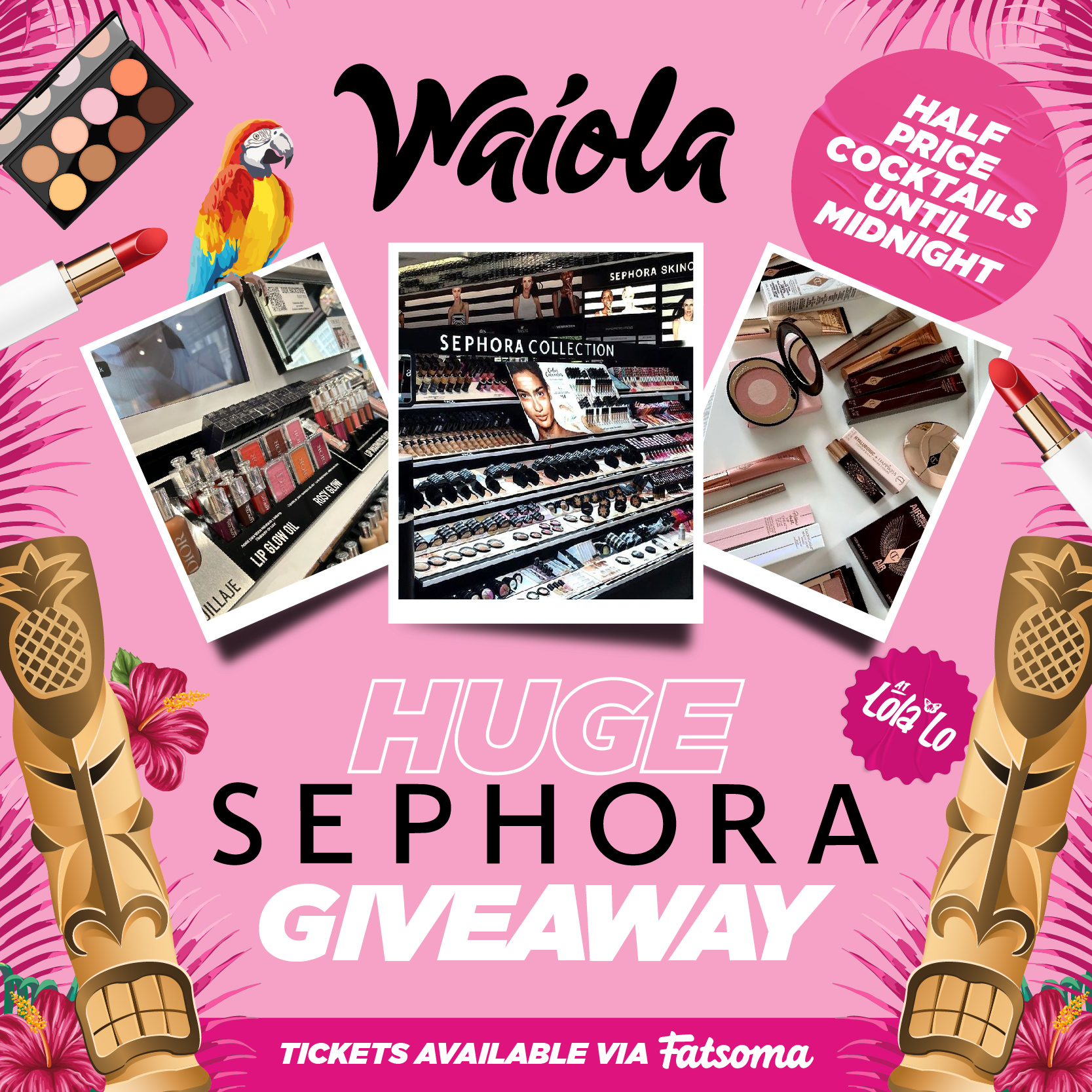 Waiola : HUGE Sephora Giveaway 👛💄