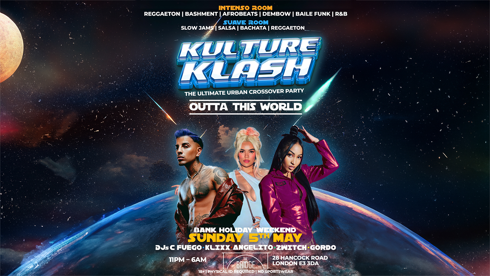 KULTURE KLASH: OUTTA THIS WORLD – THE ULTIMATE URBAN CROSSOVER PARTY at ...