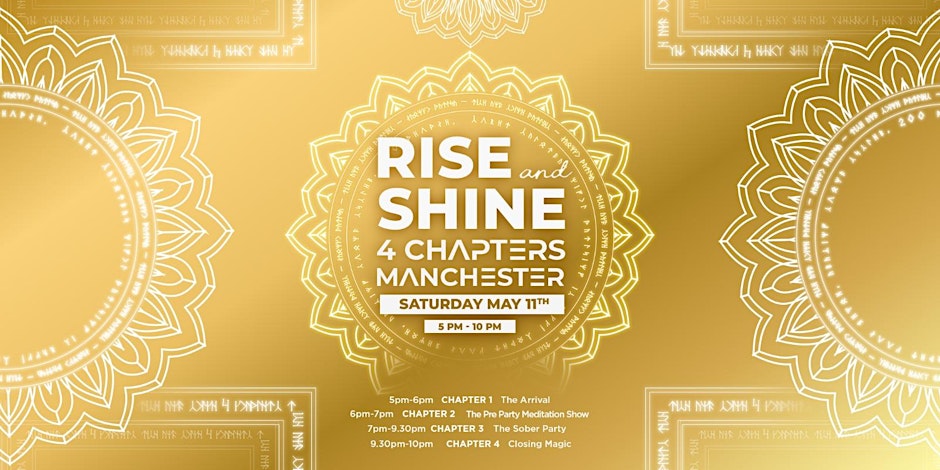 Rise And Shine – Manchester (This Saturday 11th May) @ The Lighthouse Hub