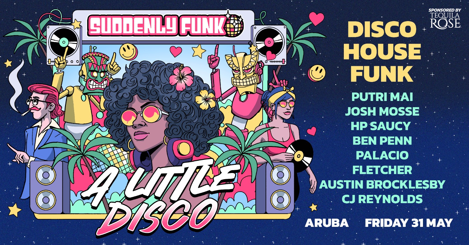 Suddenly Funk presents ‘A Little Disco’ (Summer Opening Party)