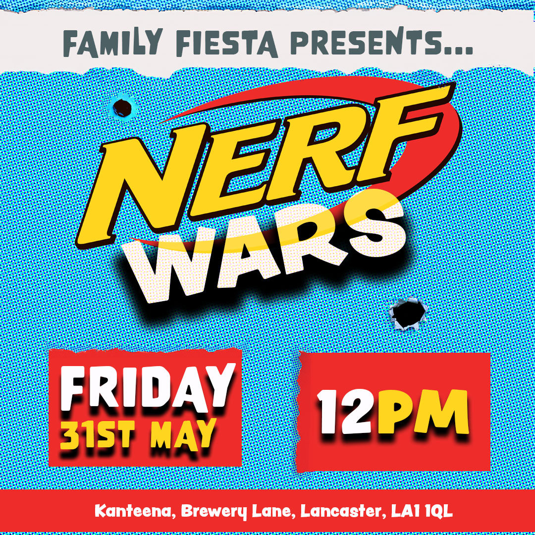 Family Fiesta presents Nerf Wars!