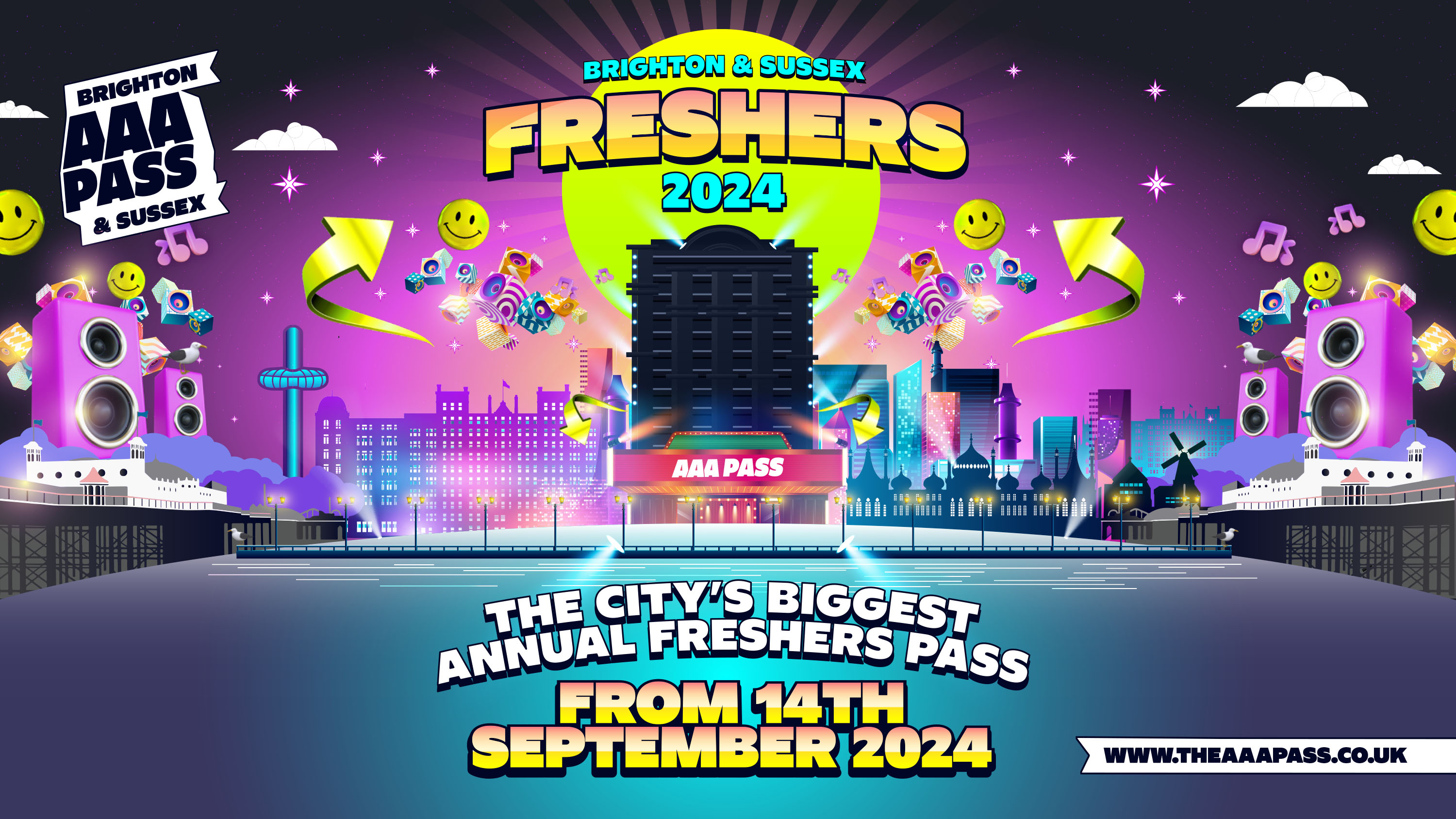 AAA Pass 2024 – Brighton & Sussex Freshers