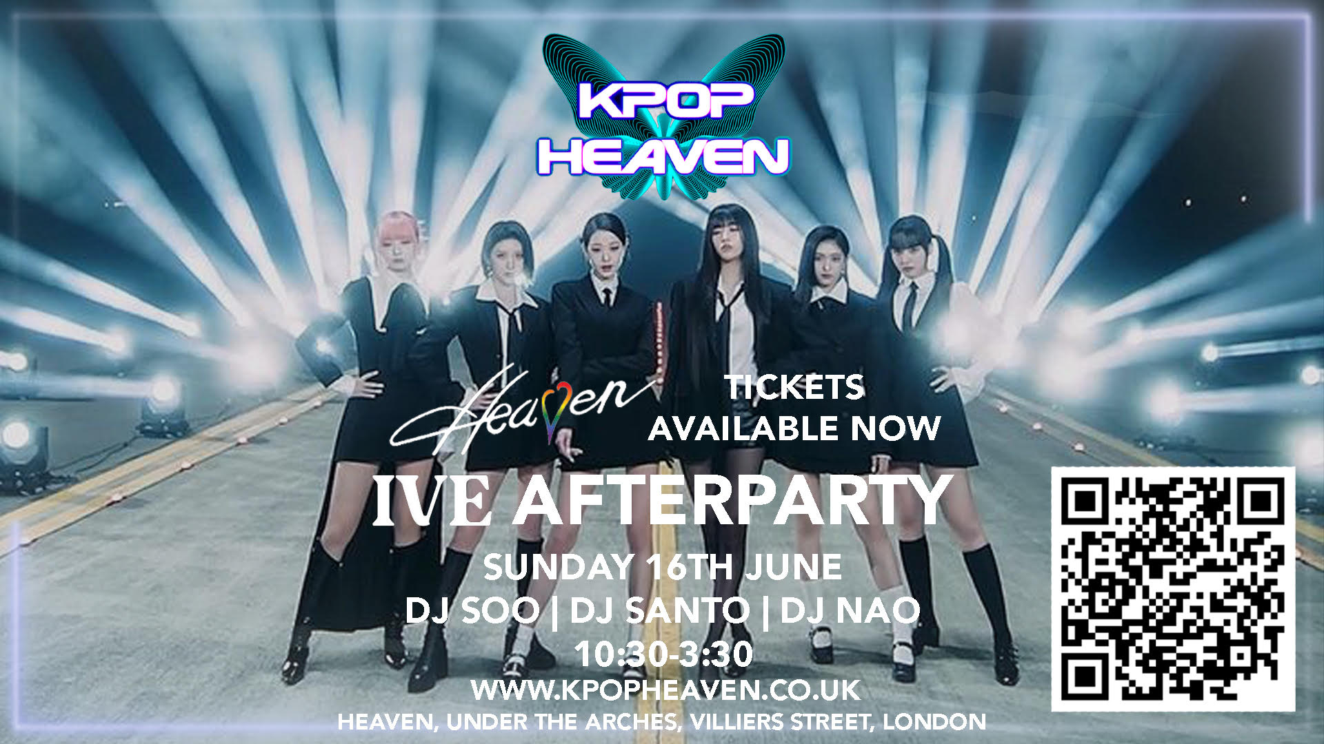 KPOP HEAVEN IVE AFTERPARTY | SUN 16TH JUNE at Heaven, London on 16th ...