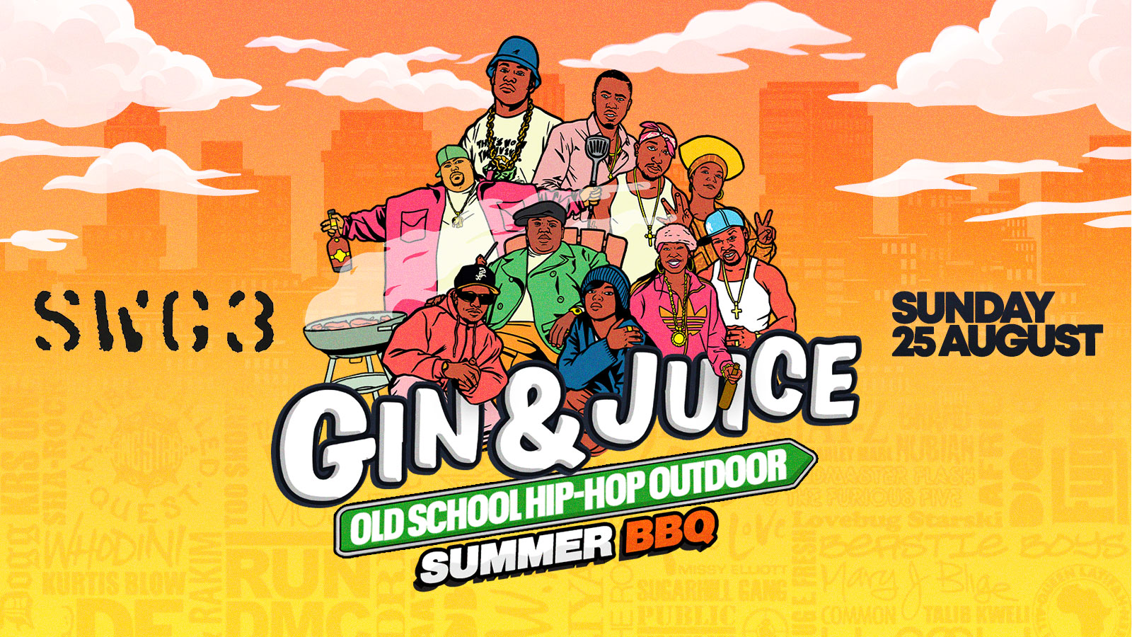 Old School Hip-Hop Outdoor Summer BBQ - Glasgow 2024 at SWG3 Glasgow ...