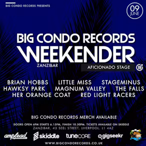 Big Condo Records Weekender Aficionado Stage
