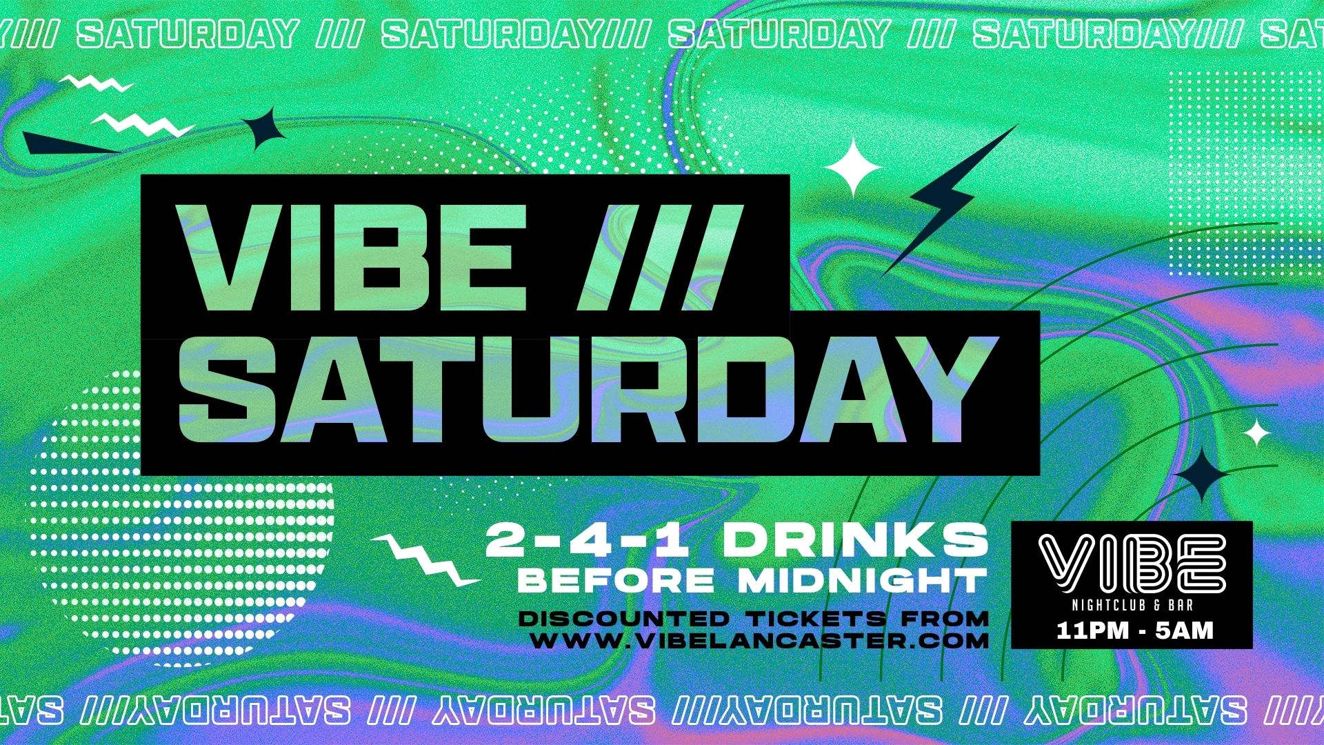 VIBE /// Saturdays – 01.06.24