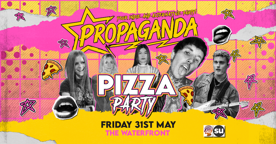TONIGHT Propaganda Norwich Pizza Party! and Emo Rodeo!  – The Waterfront