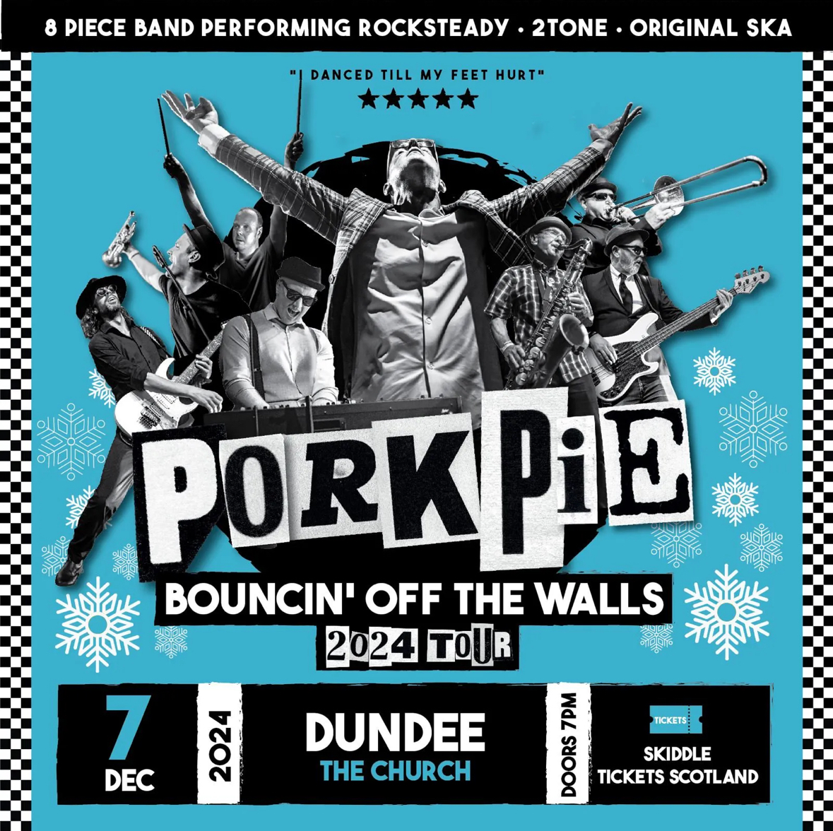 PorkPie Live plus SKA, Rocksteady, Reggae DJs Christmas show SOLD OUT