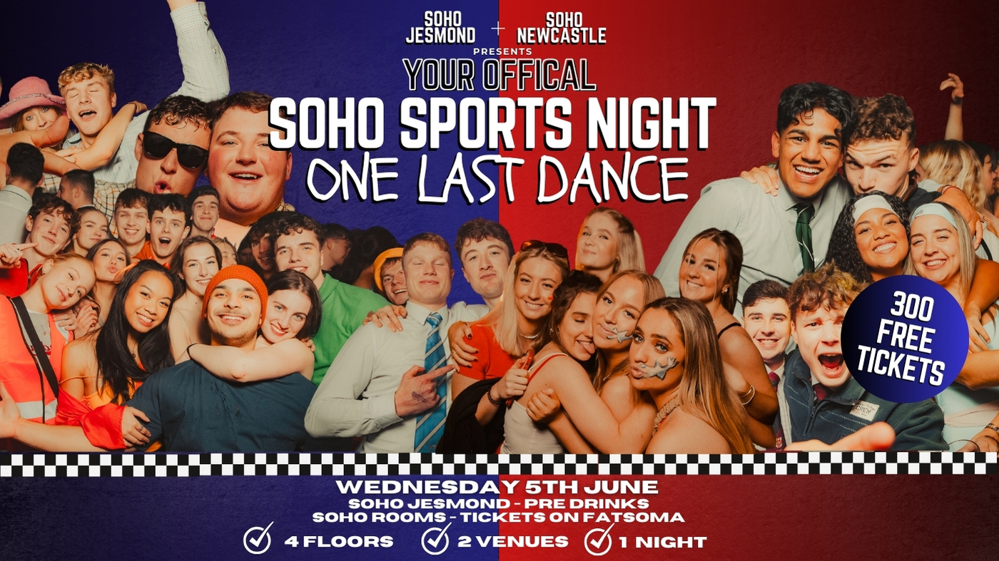Soho Wednesdays | The Last Dance – Sports Night | Soho Rooms Newcastle