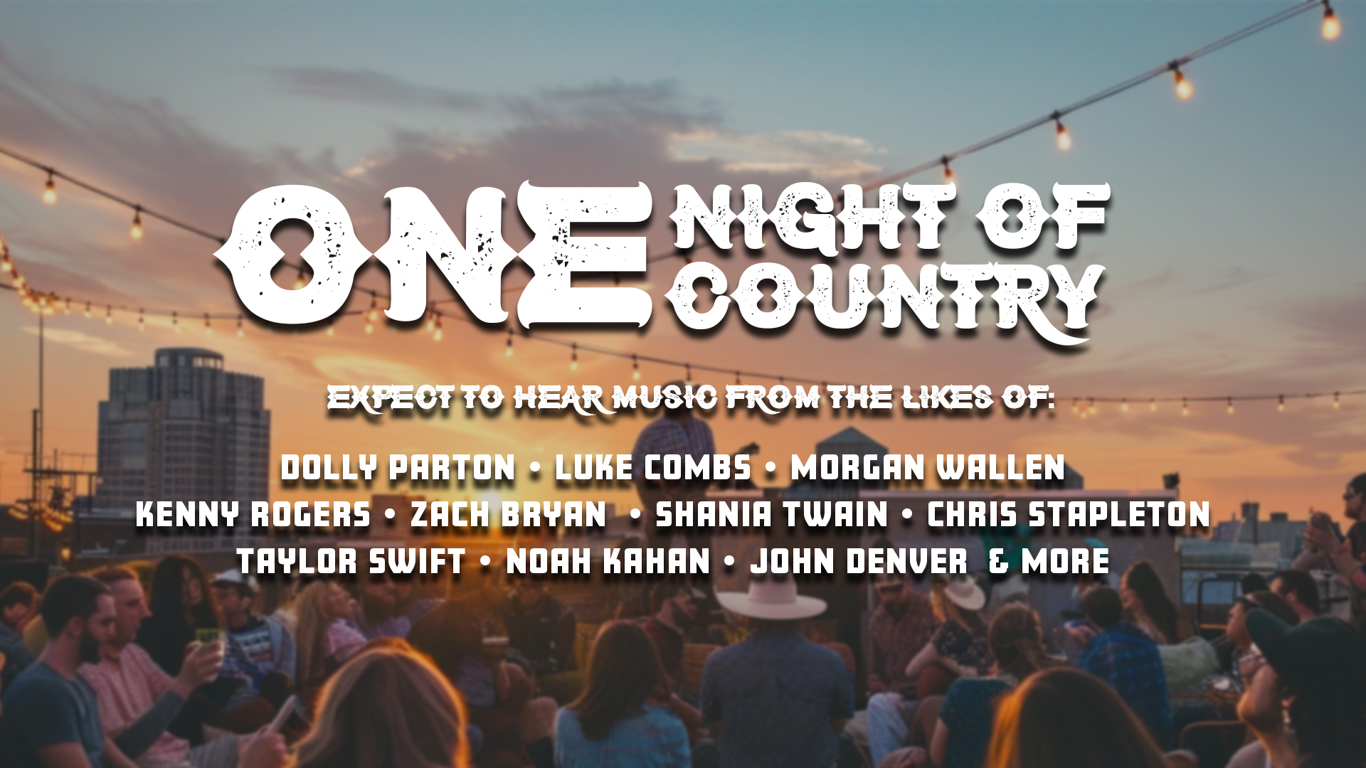 🚨 LAST FEW TICKETS! 🤠 Outdoor Country Rooftop Party in Shrewsbury